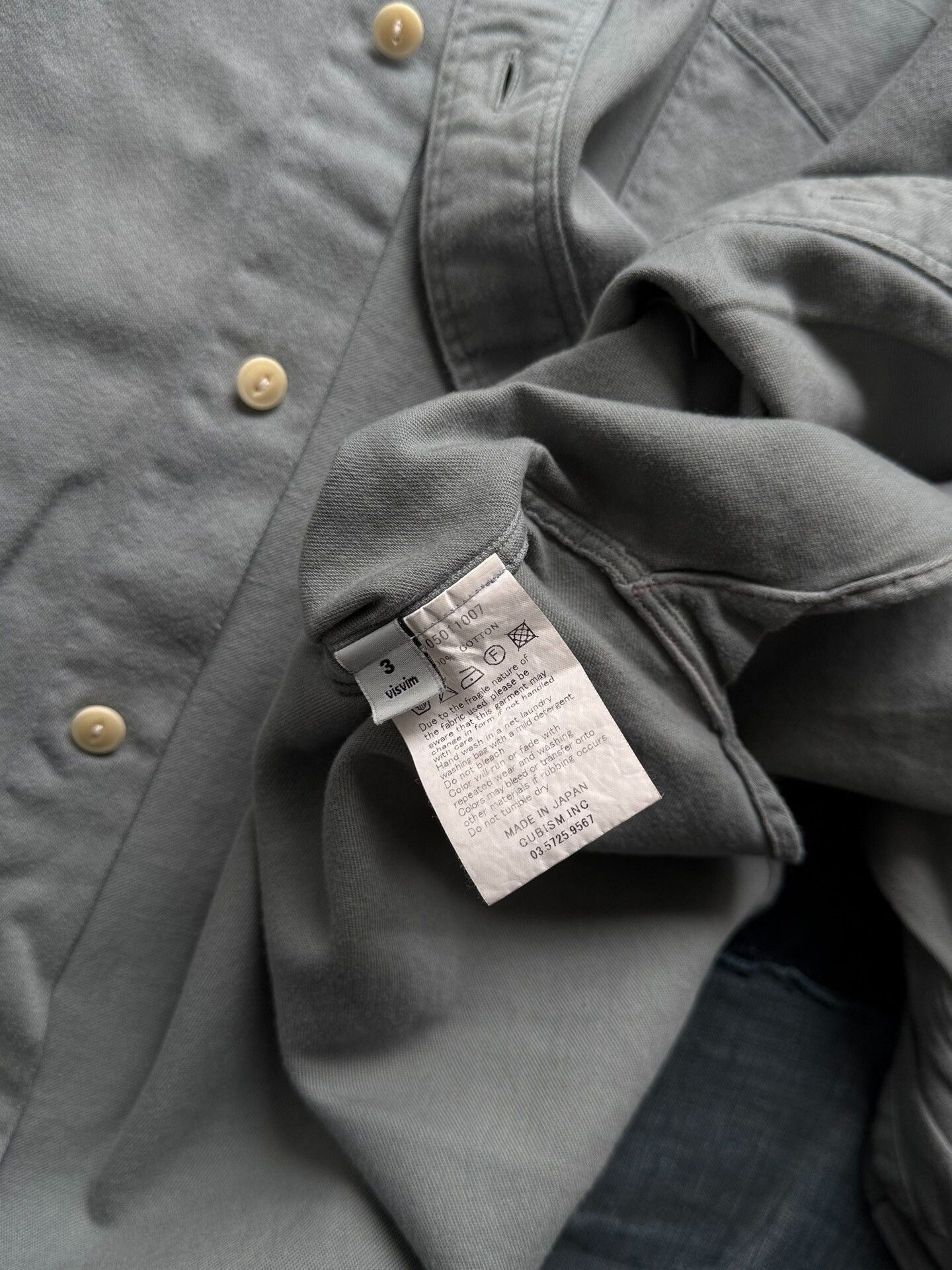 Visvim VISVIM 16SS Long Sleeve Shirt Size US L / EU 52-54 / 3 - 9 Thumbnail
