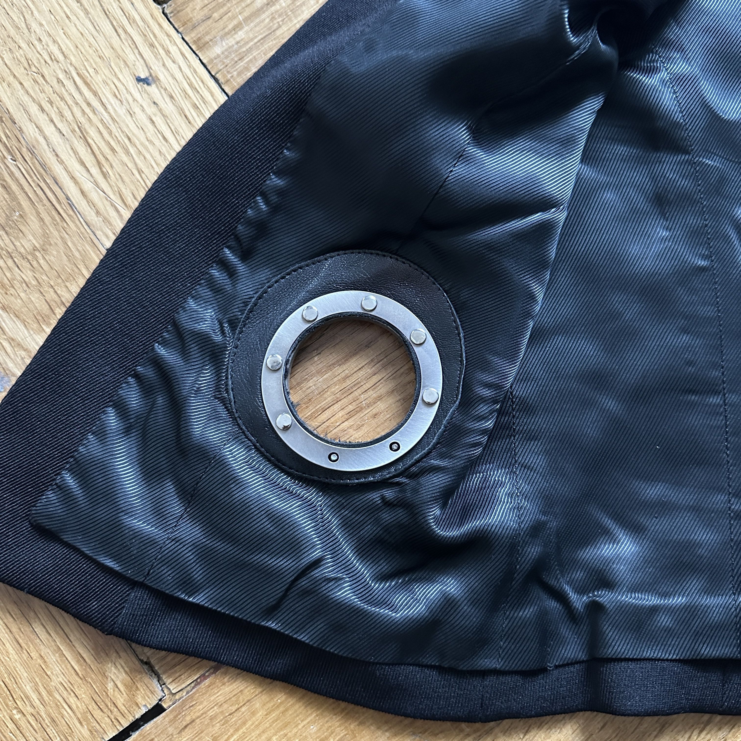 Dirk Bikkembergs 1996 Homme Pour La Femme Metal Ring Vest Size M / US 6-8 / IT 42-44 - 6 Thumbnail