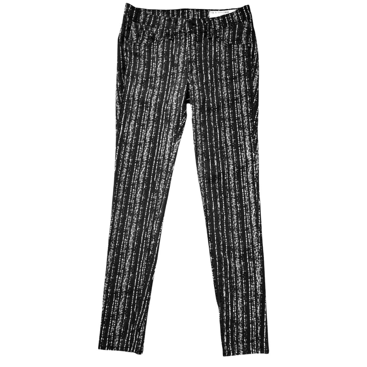 Rag & Bone Rag & Bone Black/White Pants | Size 27 Size 27" / US 4 / IT 40 - 1 Thumbnail