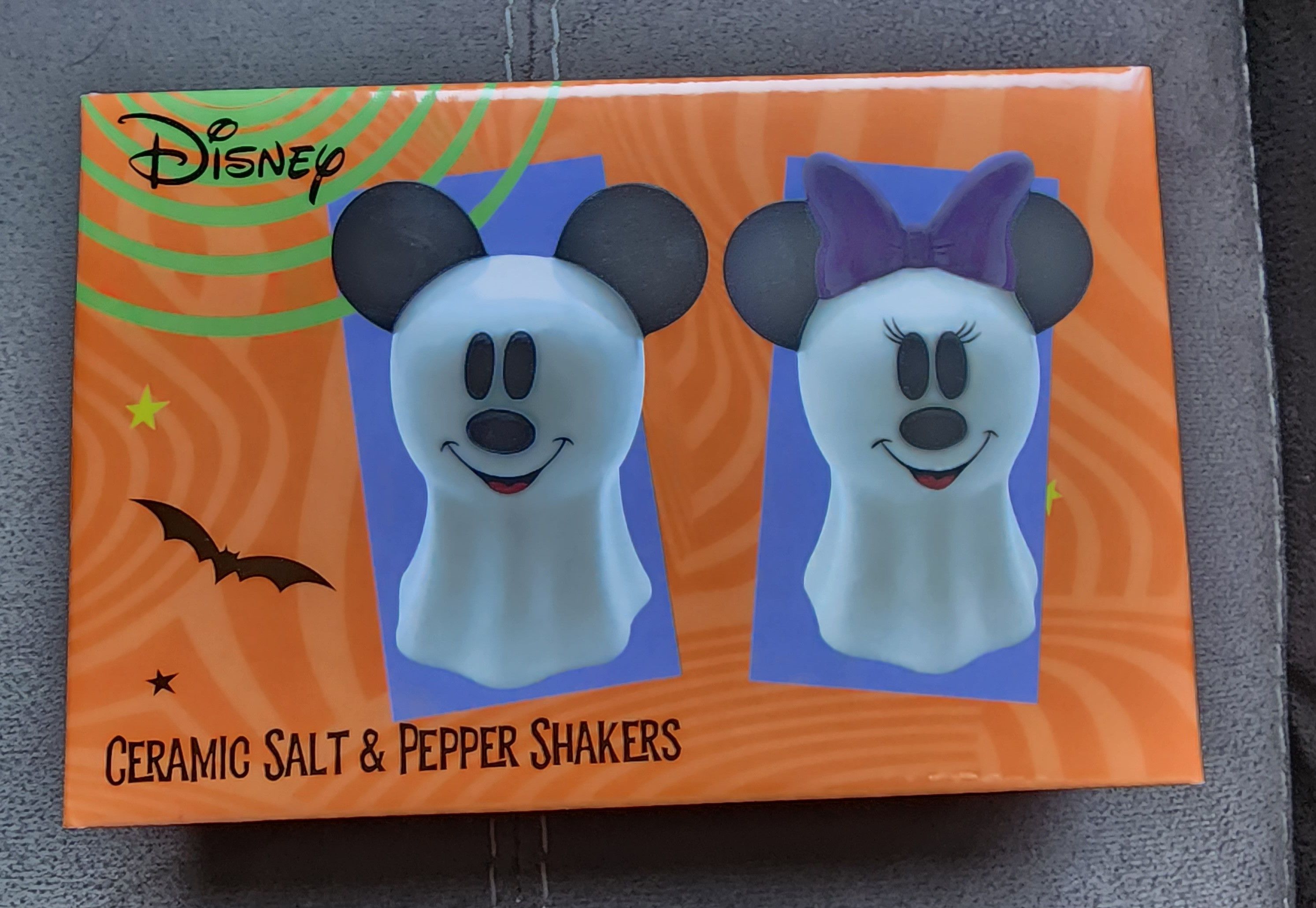 Disney Disney Mickey & Minnie Ghost Halloween Ceramic Salt Pepper Size ONE SIZE - 2 Thumbnail