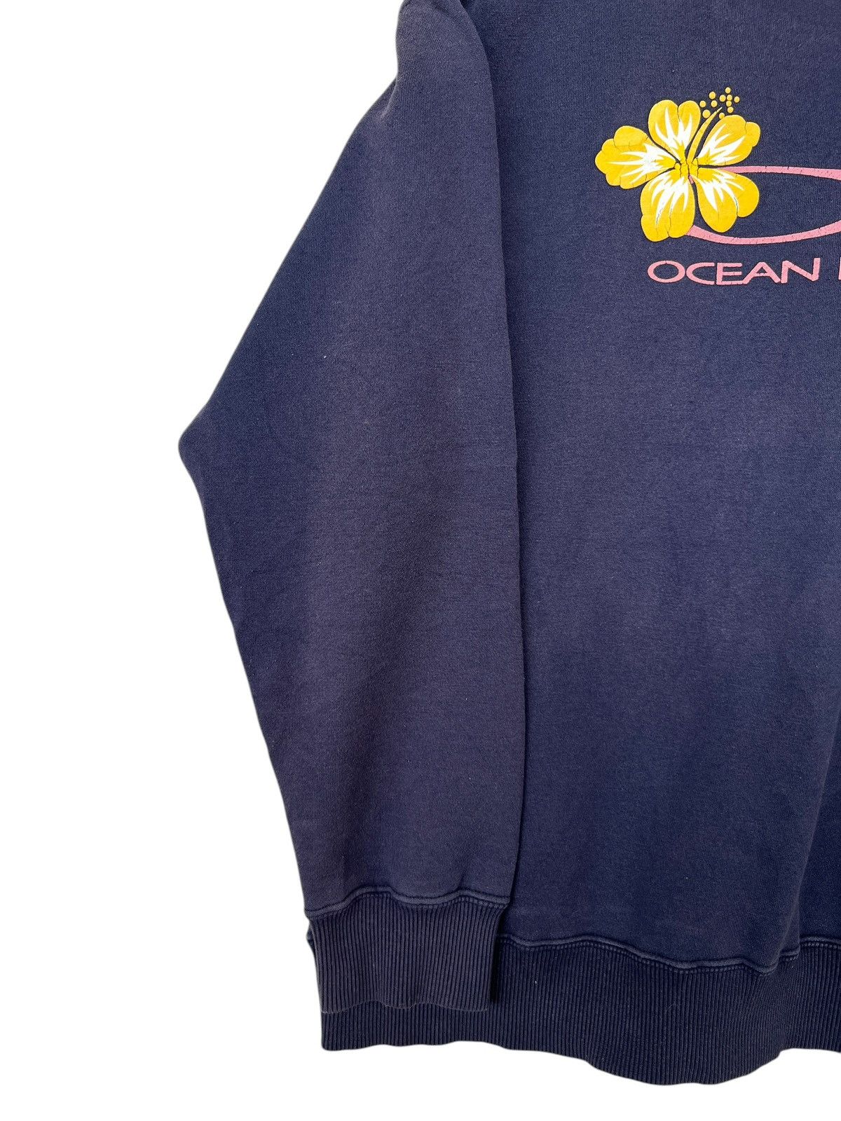Ocean Pacific × Vintage Vintage Ocean Pacific Floral Surfing Sunfaded Sweatshirt Size S / US 4 / IT 40 - 5 Thumbnail