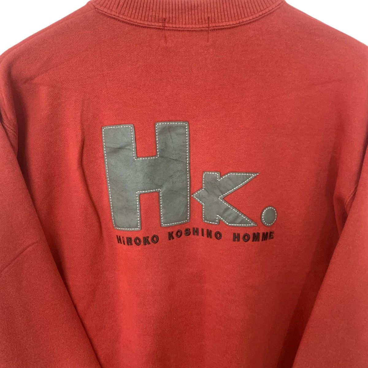 Hiroko Koshino Homme × Vintage Vintage Hiroko Koshino Sweatshirt Made In Japan Medium Size US M / EU 48-50 / 2 - 4 Thumbnail