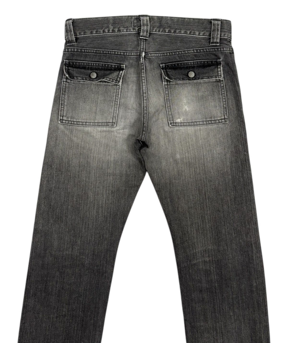 Kapital Kountry KAPITAL SLIM FIT DISTRESSED BUSH JEANS Size US 30 / EU 46 - 8 Thumbnail
