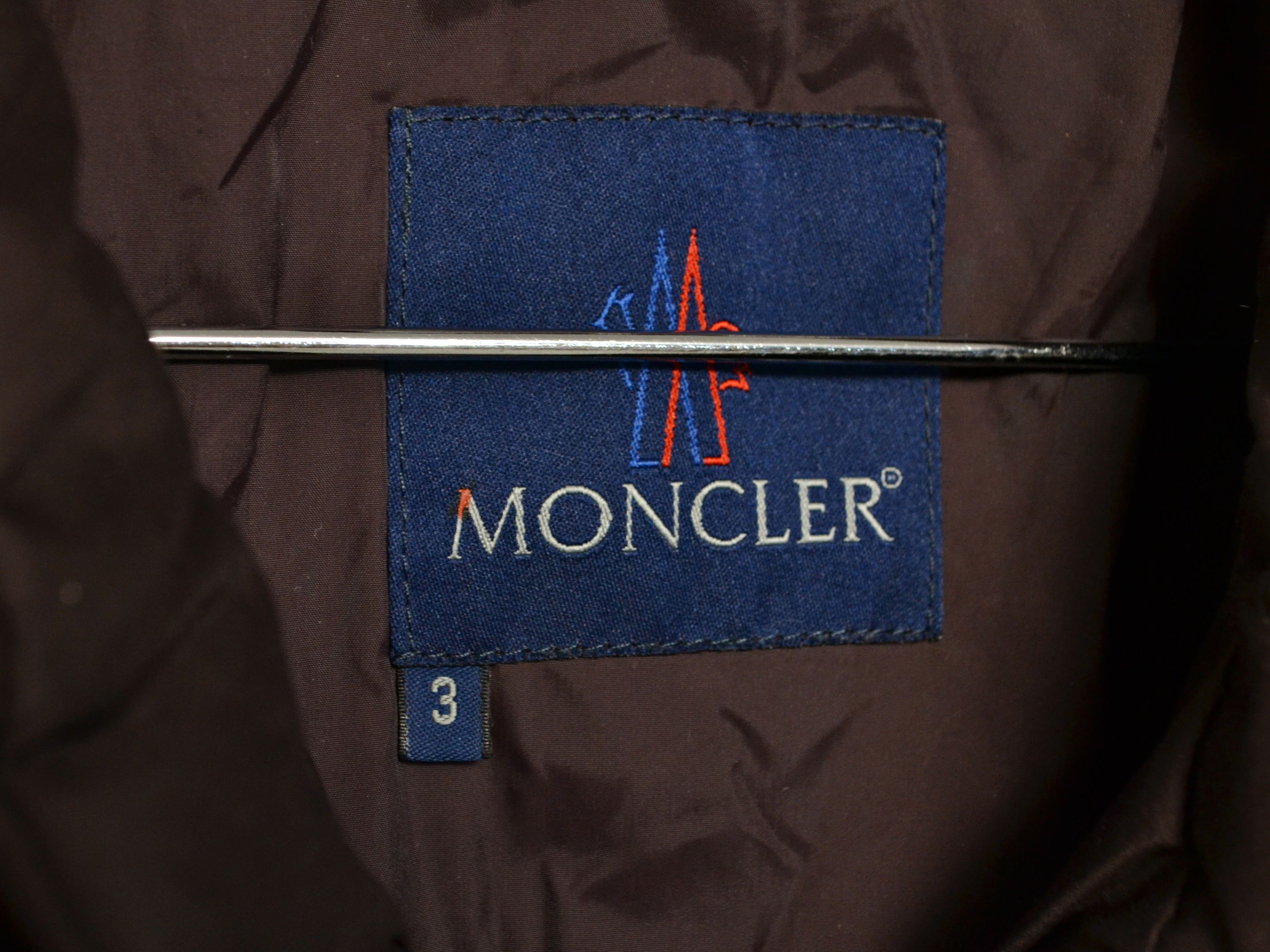 Moncler Moncler Brown Down Puffer Jacket Vintage – Women’s Size 3 Size M / US 6-8 / IT 42-44 - 7 Thumbnail
