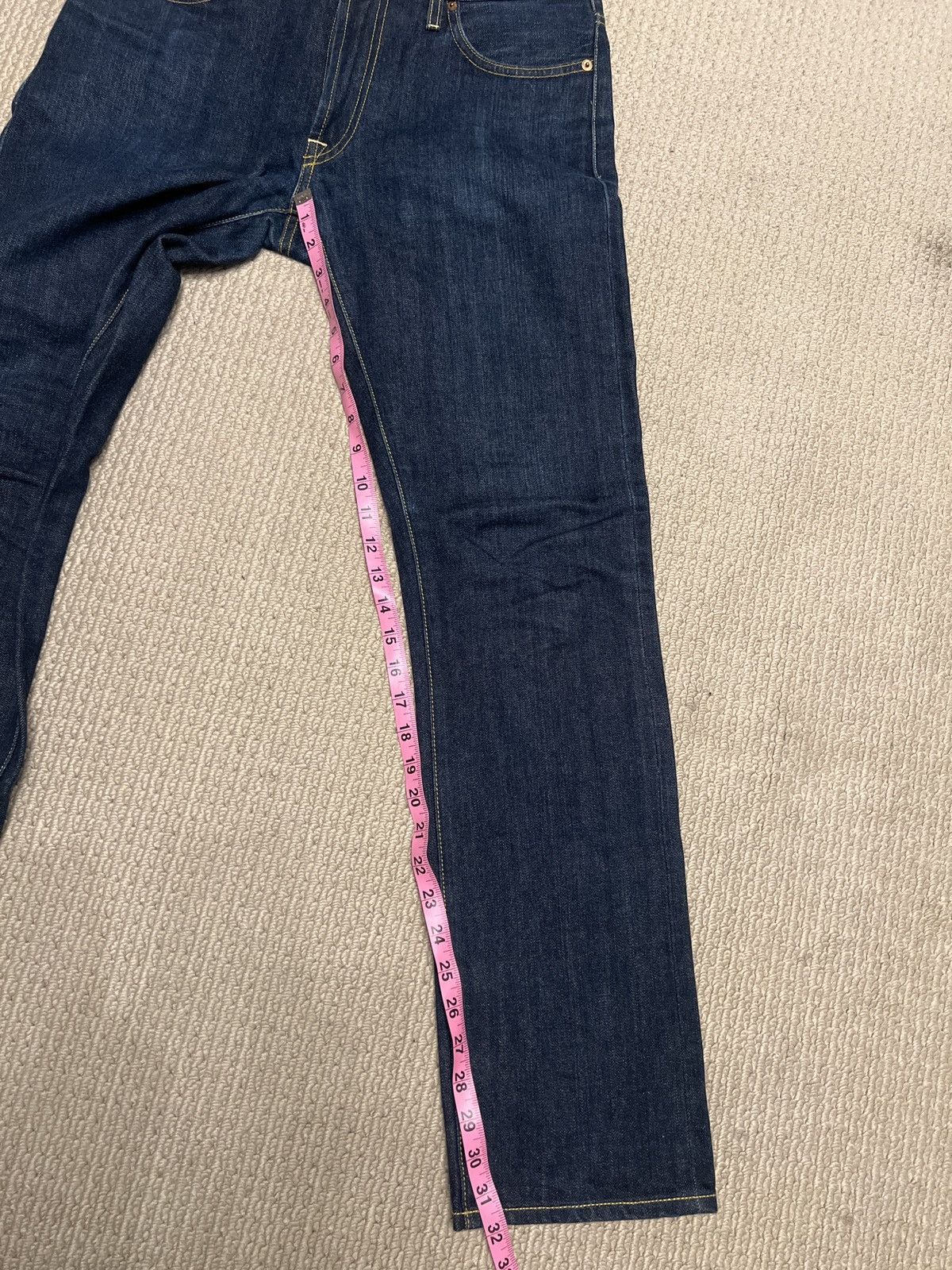 Civilianaire Civilianiare Slim Flaco Selvedge Denim Size US 31 - 9 Thumbnail