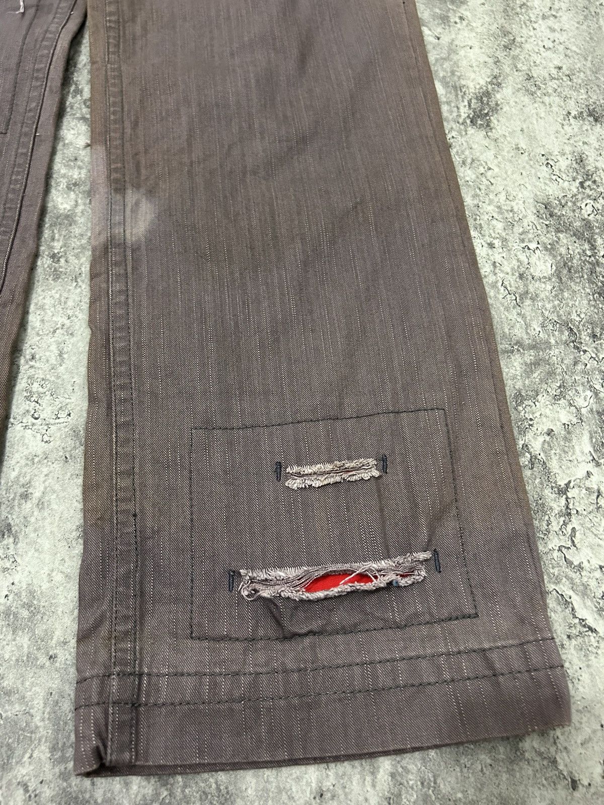 Hysteric Glamour Tough Jeans Smith Faded Distressed Pants Size US 31 - 4 Thumbnail