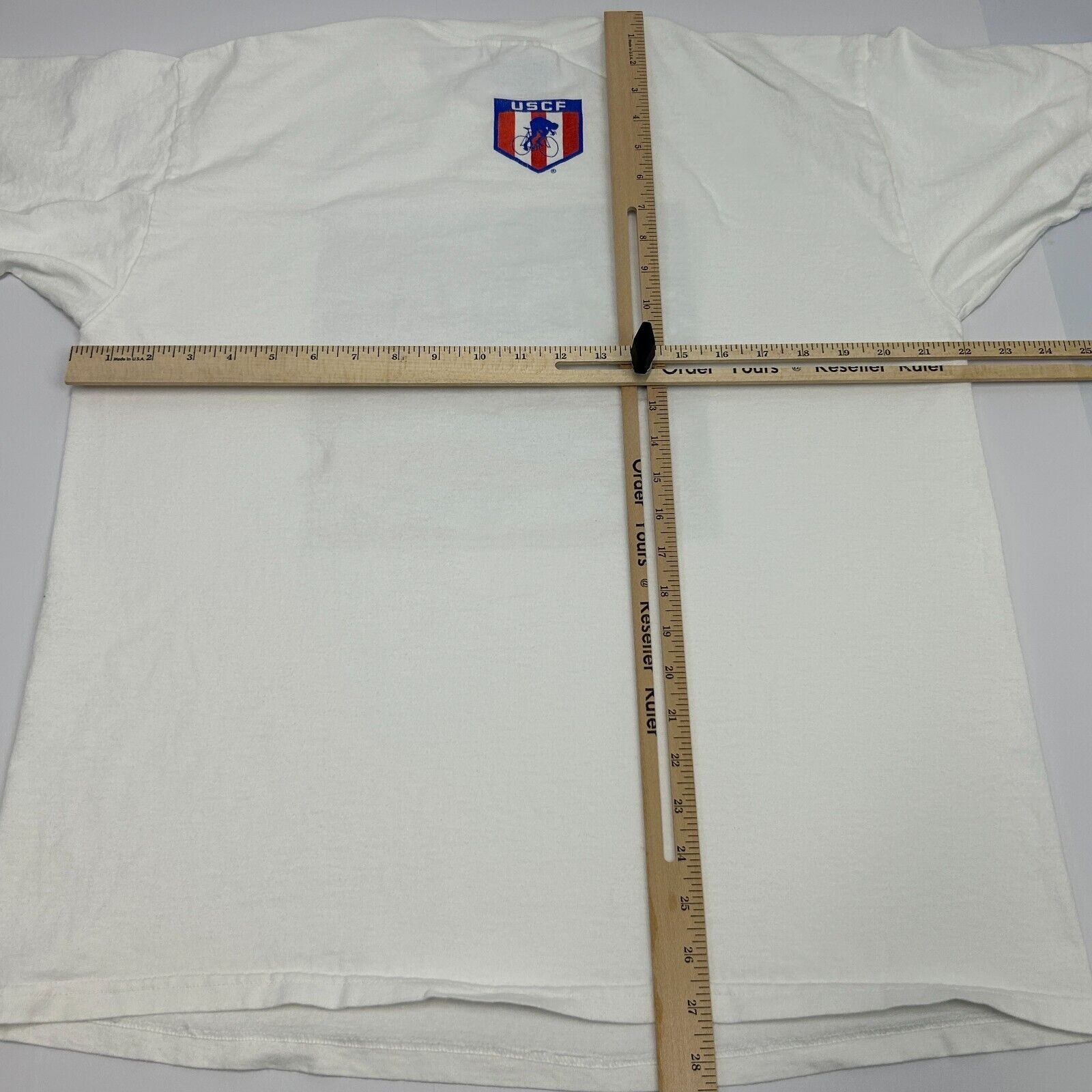 Gildan Vintage 90s USA Cycling USCF T Shirt Summer Olympics L Large Size US L / EU 52-54 / 3 - 8 Thumbnail