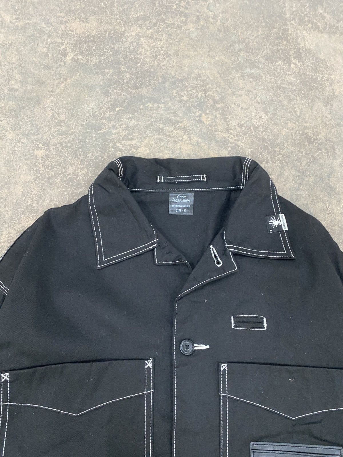 Issey Miyake Sick☠️ Maison Mihara Yasuhiro Art Doodle Oversize Jacket Size US M / EU 48-50 / 2 - 19 Thumbnail