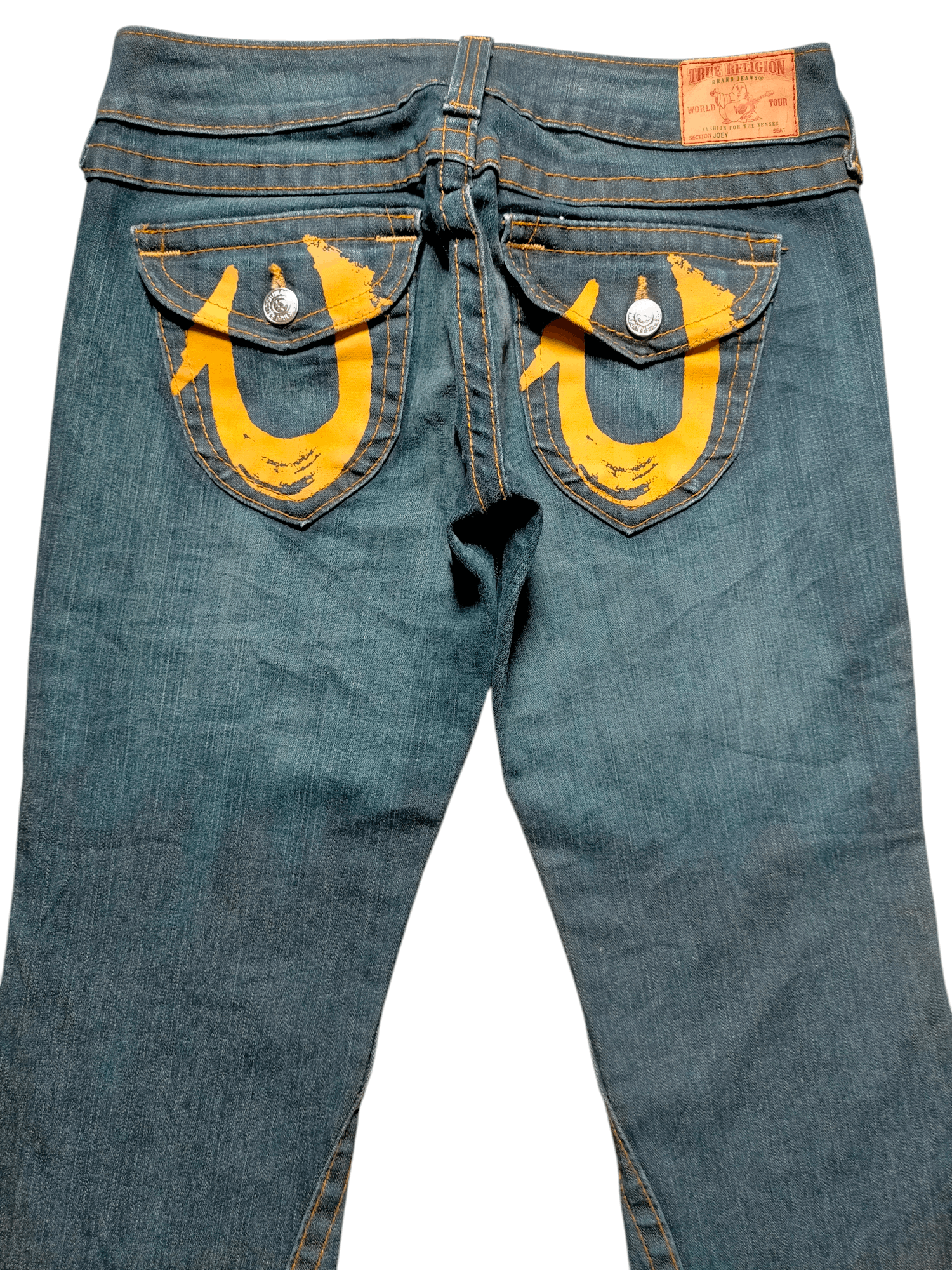 True Religion Flare Jeans True Religion Stretch Low Rise Boot cut Denim Size US 31 - 3 Thumbnail