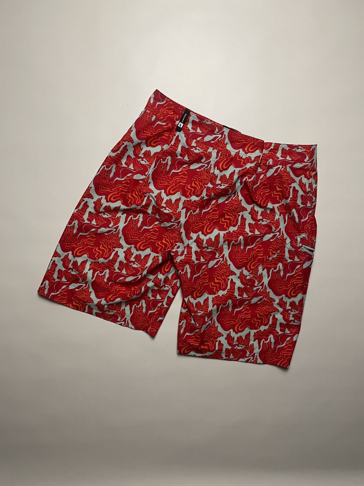 Nike NIKE KAMTANG Ripstop Active Beach Water Sports Shorts Red L Size US 36 / EU 52 - 7 Thumbnail
