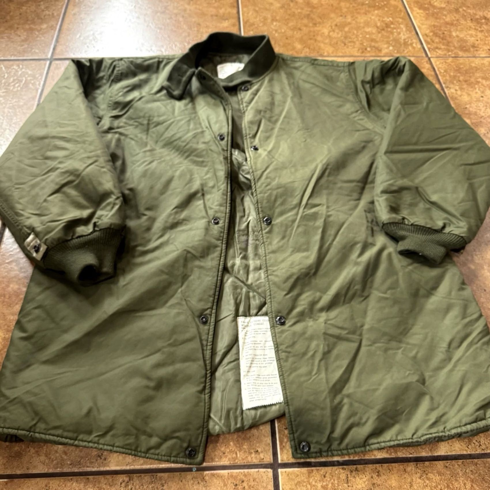 Vintage VINTAGE Peerless Garments Extreme Cold Weather Parka Coat Jacket XL Green Men Size US XL / EU 56 / 4 - 3 Thumbnail