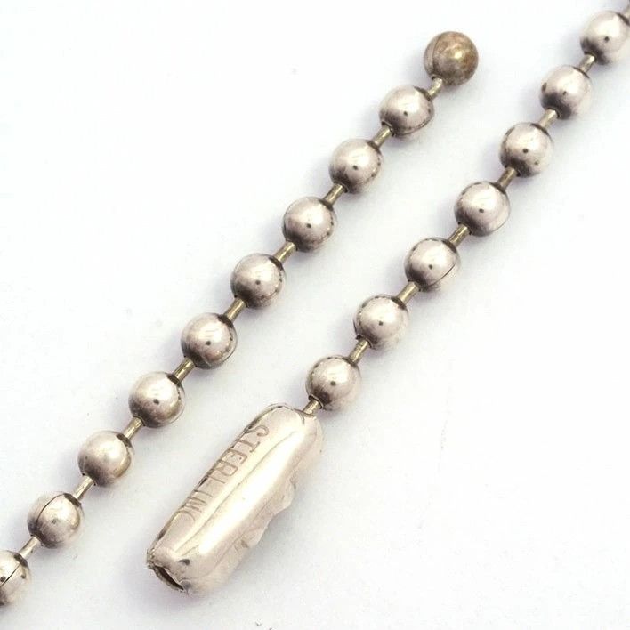 Chrome Hearts CHROME HEARTS CUT OUT CROSS DAGGER DOG TAG CHAIN NECKLACE Size ONE SIZE - 4 Thumbnail