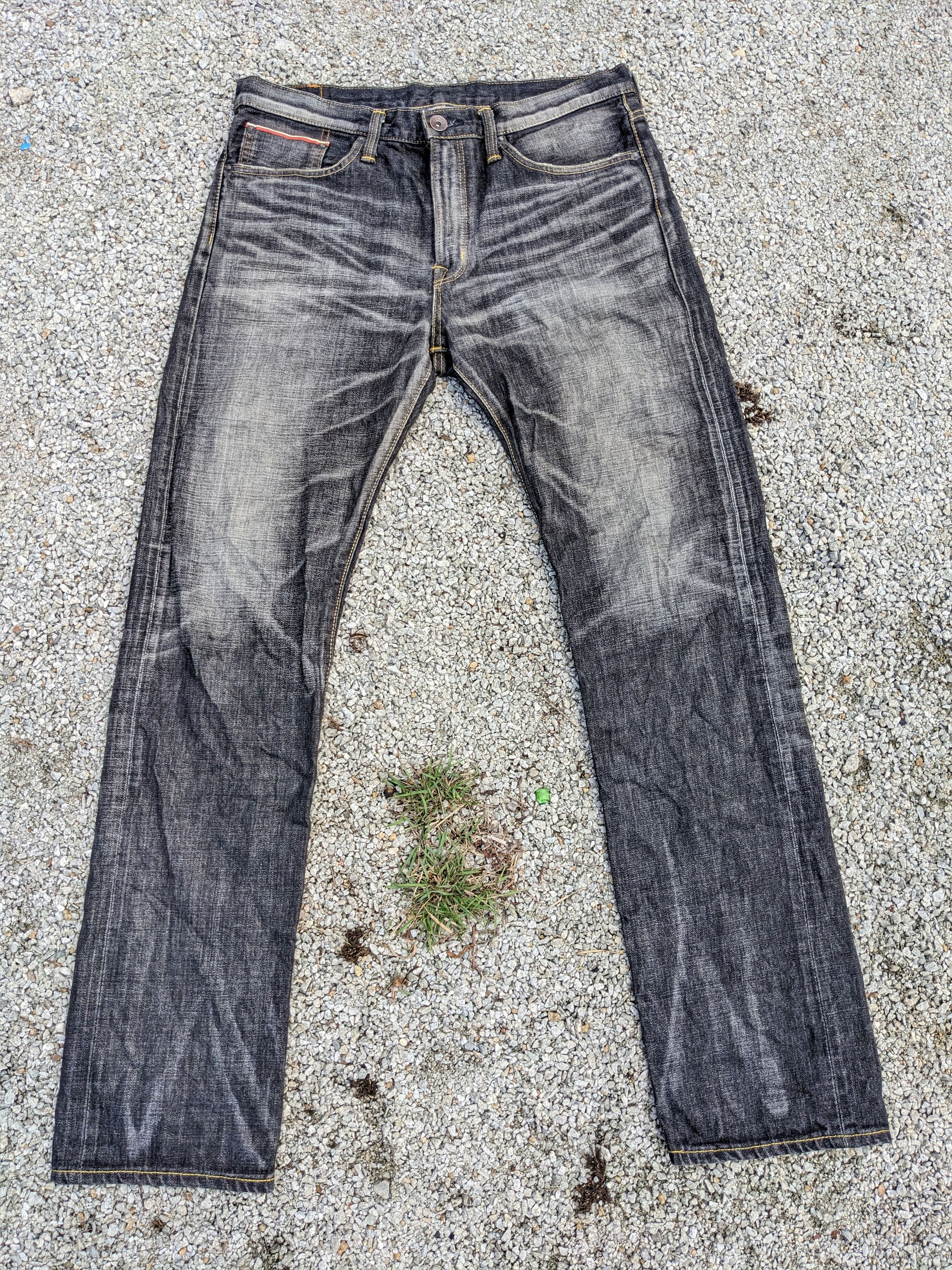 If Six Was Nine × Japanese Brand Vintage Edwin 505zX Stonewashed Faded SelvedgeJapanese Denim Size US 36 / EU 52 - 3 Thumbnail