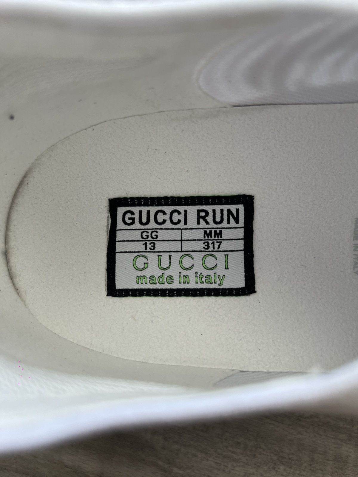 Gucci Gucci Interlocking G Running Sneaker Size 13.5 US Men’s NEW Size US 13 / EU 46 - 9 Thumbnail