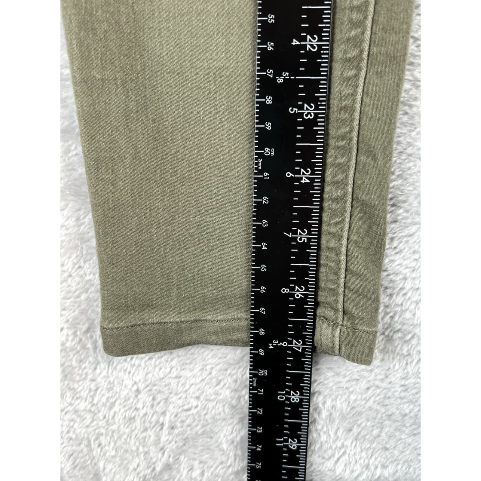 Vintage VINTAGE Democracy Ab Technology Pants Womens 4 Olive Green Stretch Skinny Tapered City Size 27" / US 4 / IT 40 - 7 Thumbnail