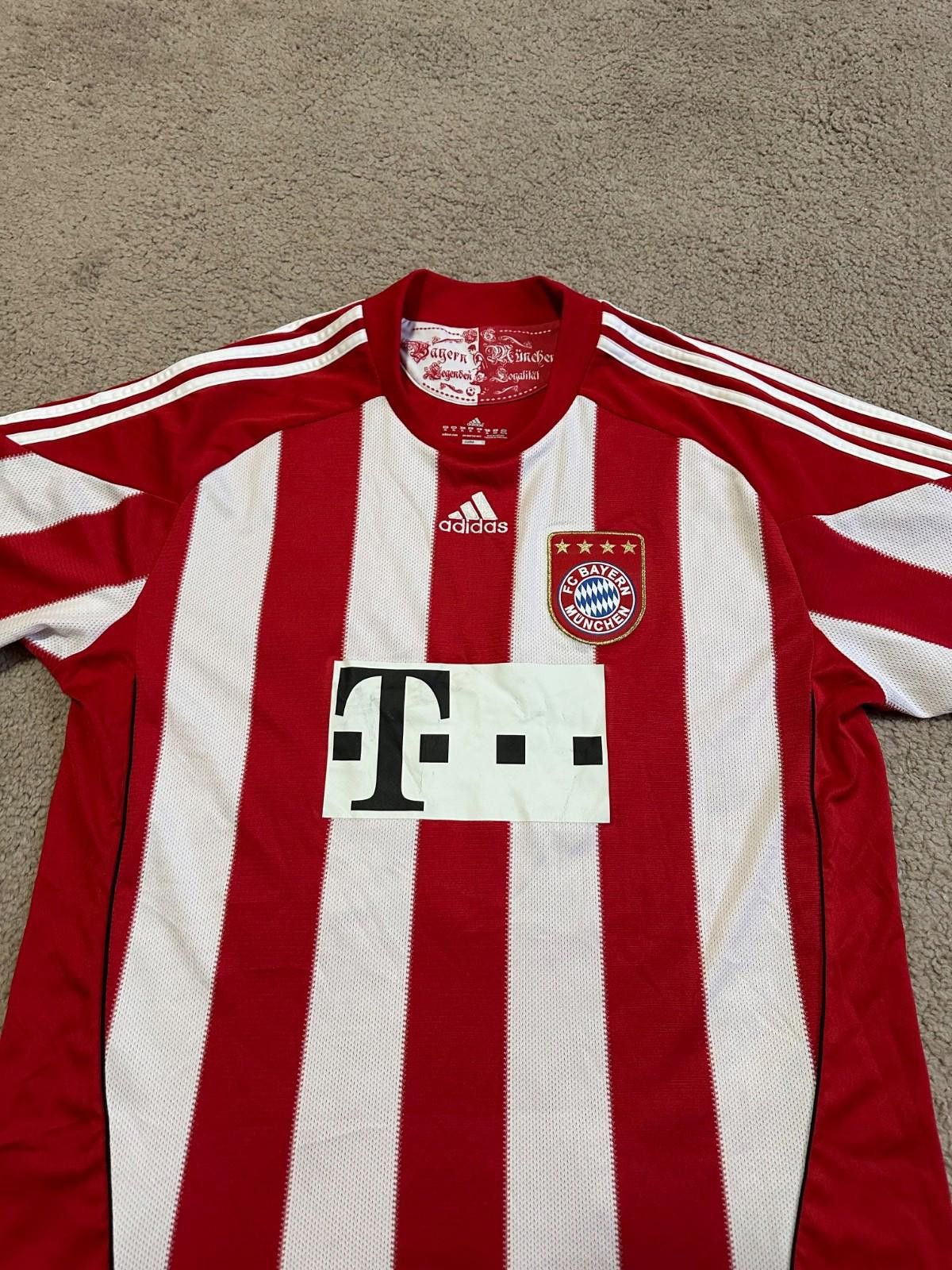 Adidas Bayern Munchen 2010 #18 Klose Adidas Shirt Football SIGNATUR Size US XL / EU 56 / 4 - 3 Thumbnail