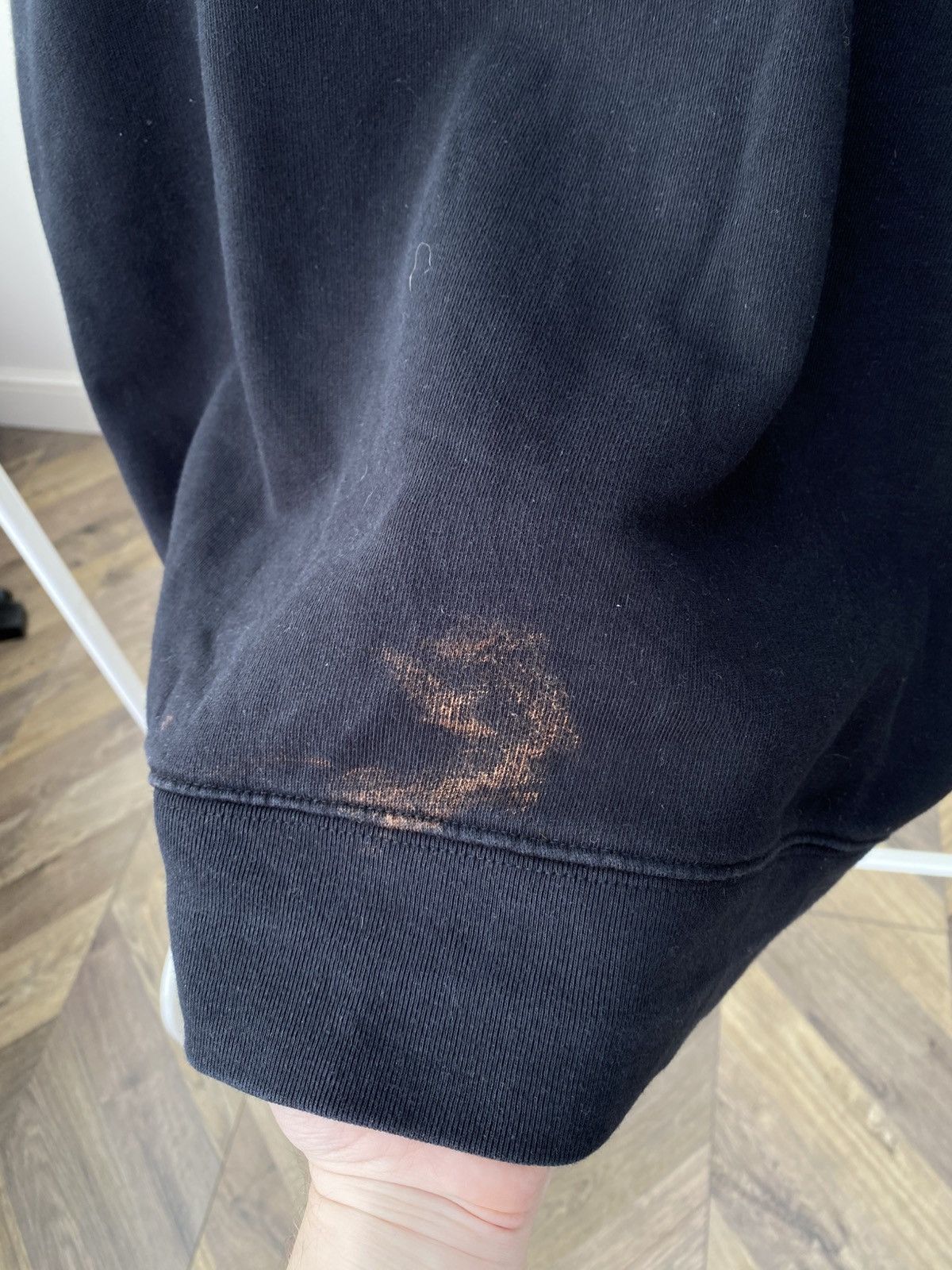 Zadig & Voltaire Vintage Zadig Voltaire Black Embroidered Sweatshirt Size US L / EU 52-54 / 3 - 5 Thumbnail