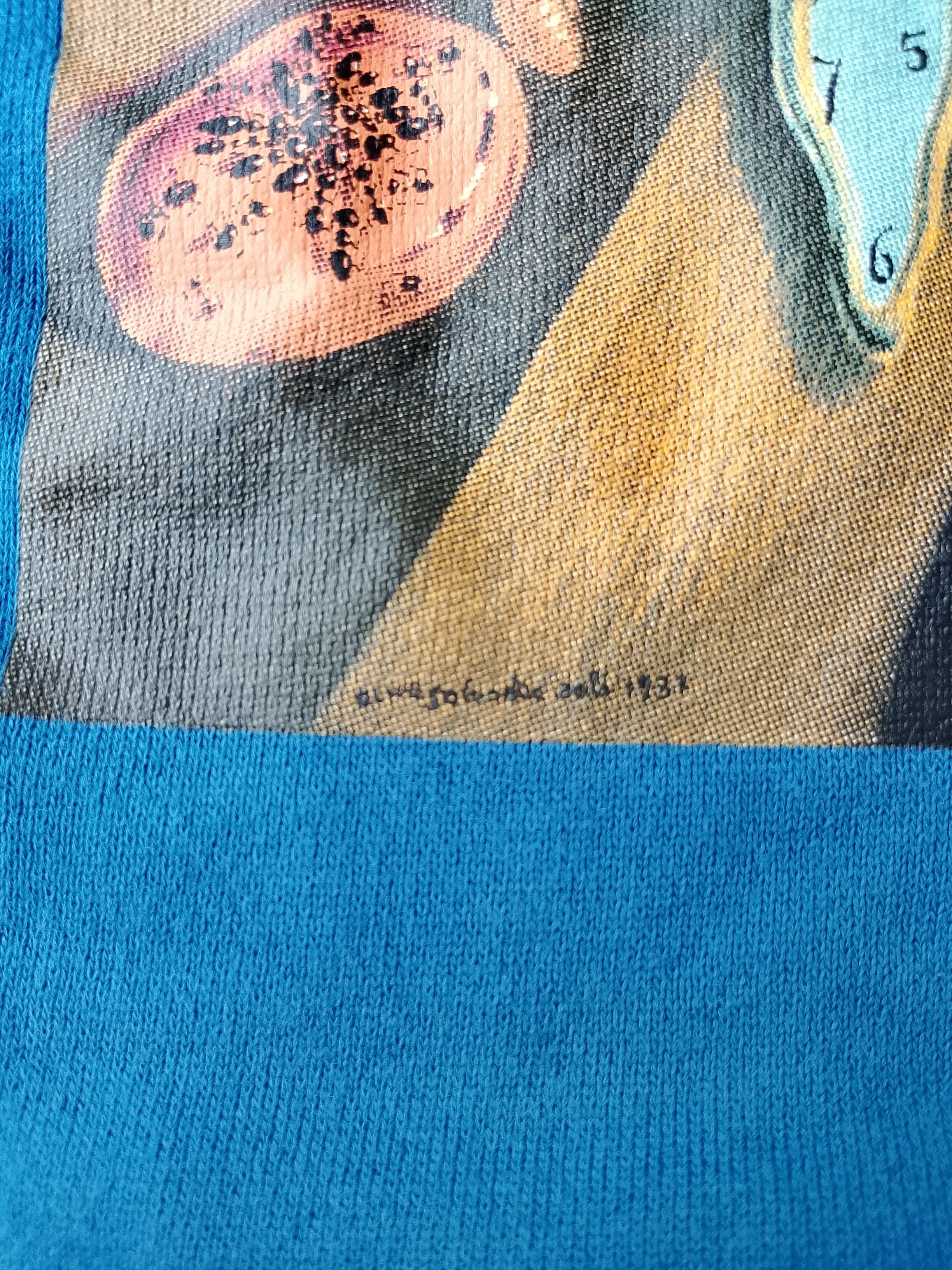 Uniqlo Rare UNIQLO x MoMA Salvador Dalí "Melting Clocks" Sweatshirt Size US XL / EU 56 / 4 - 6 Thumbnail