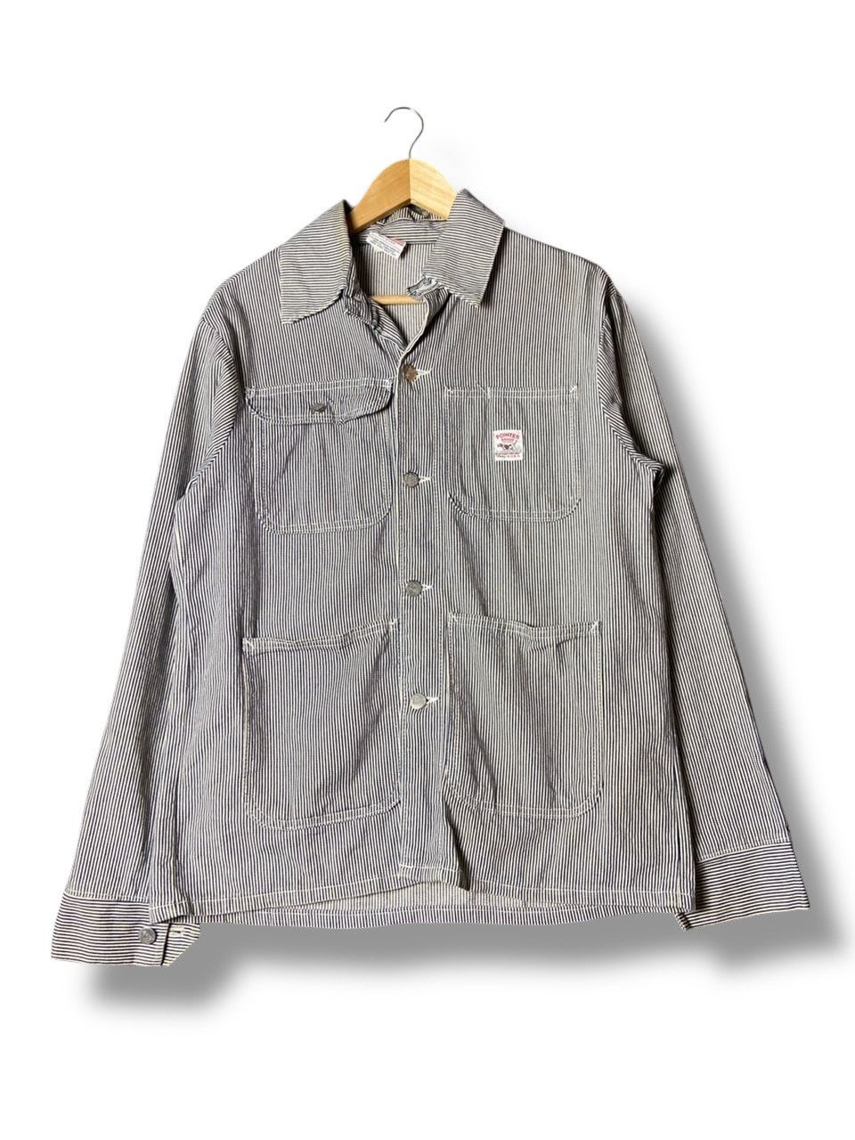 Pointer Pointer Brand Hickory Stripe Chore Jacket (161) Size US S / EU 44-46 / 1 - 1 Thumbnail