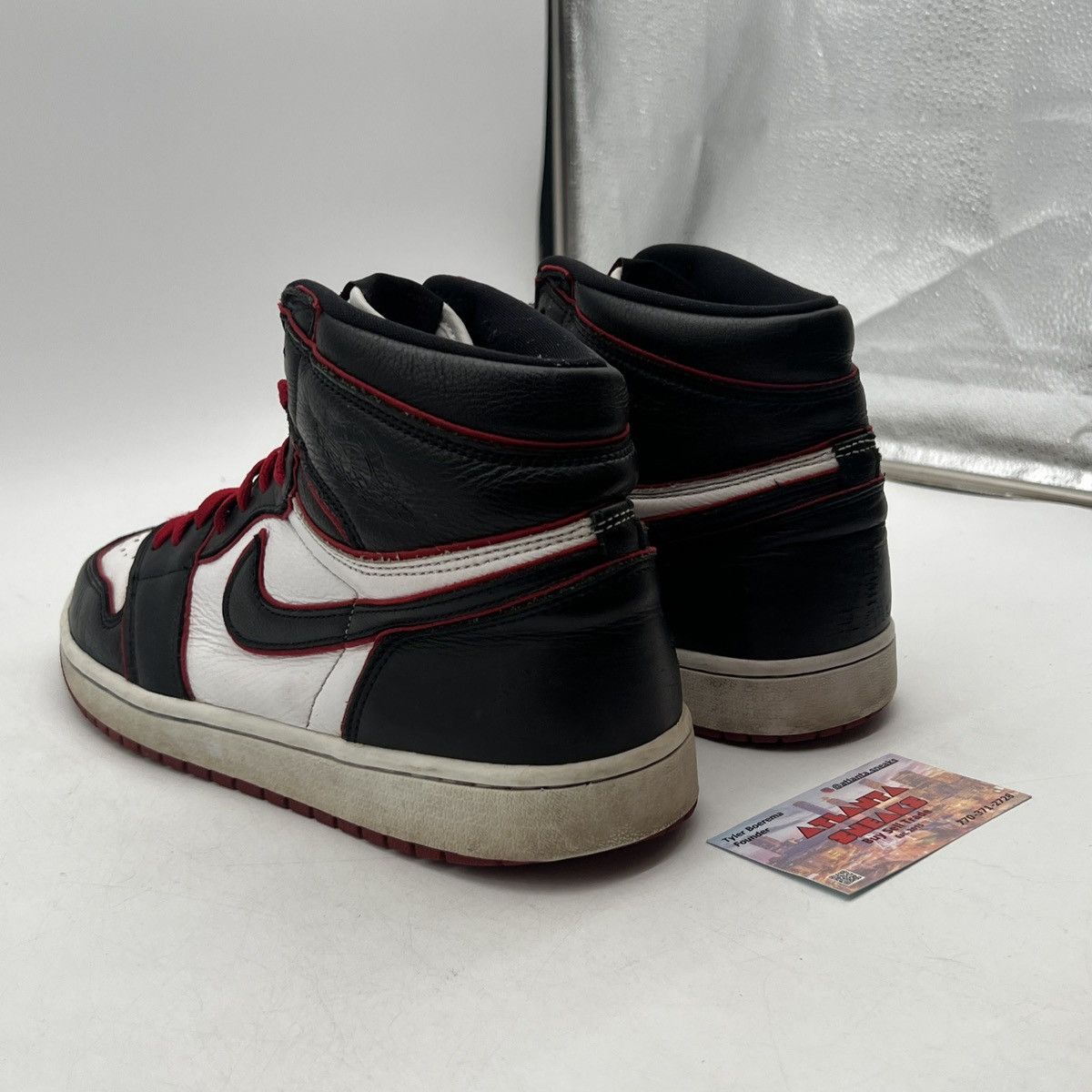 Nike Air Jordan 1 high bloodline Size US 12 / EU 45 - 4 Thumbnail
