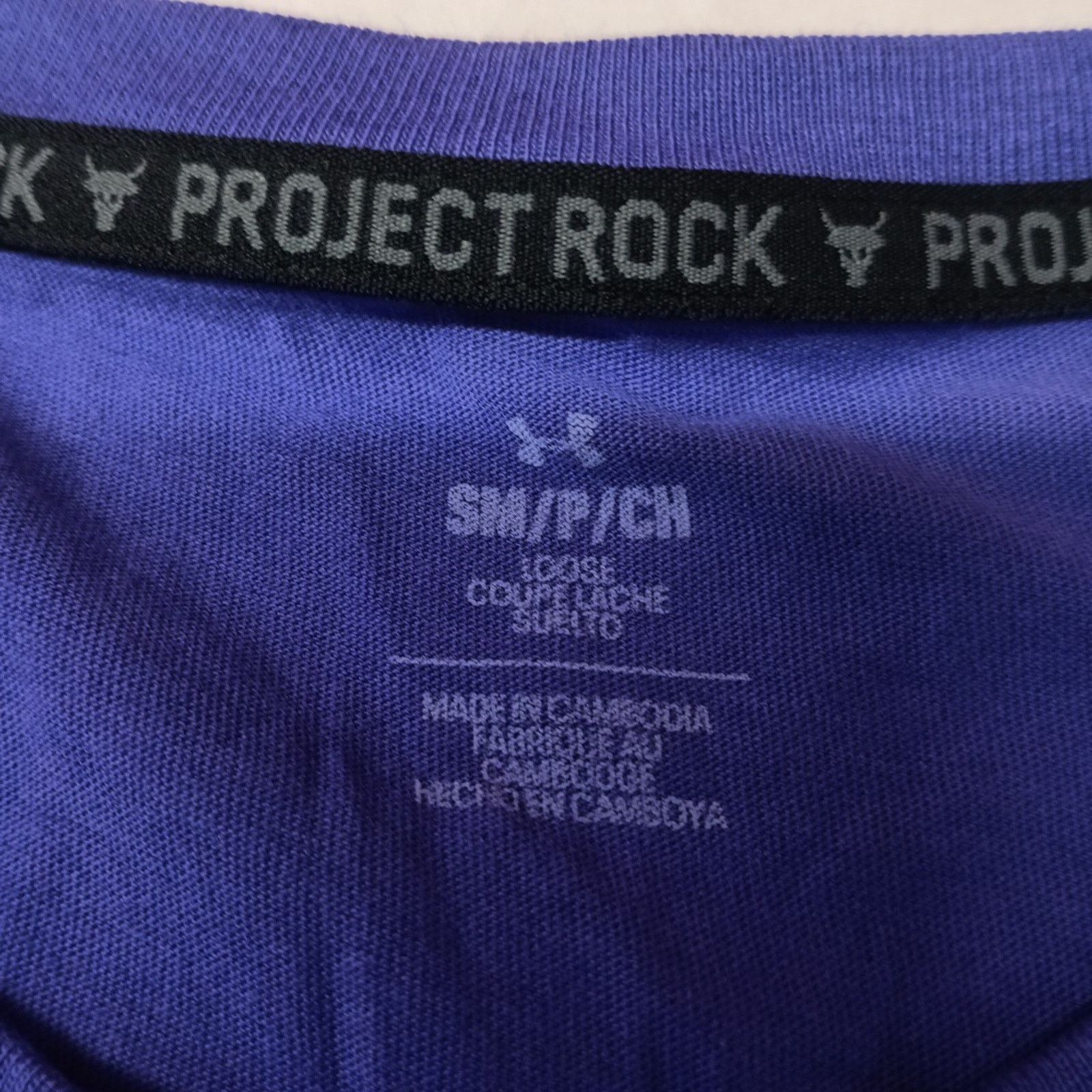 Under Armour Under Armour Project Rock Brahma Bull Tank Men Size S Purple Size US S / EU 44-46 / 1 - 3 Thumbnail