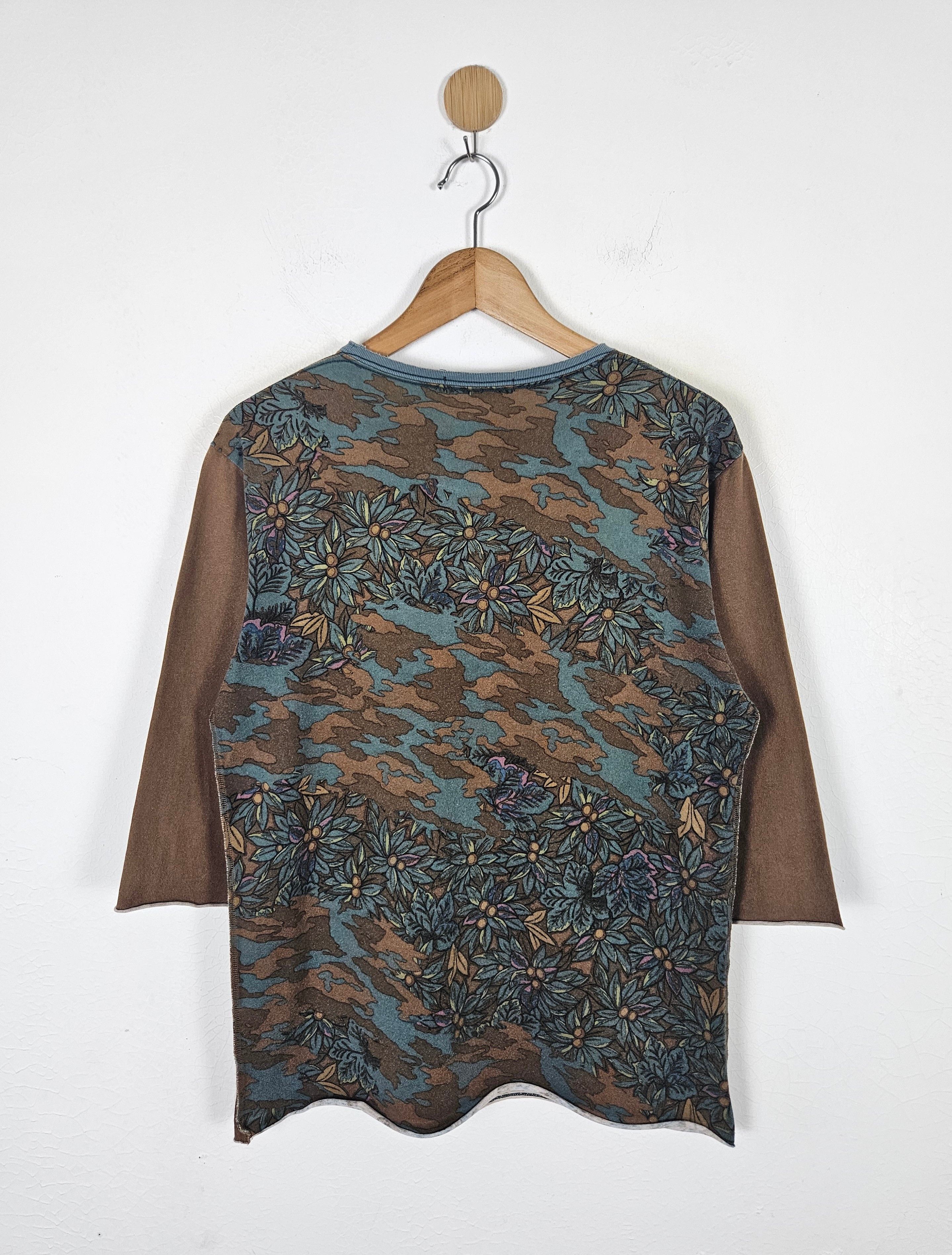 Japanese Brand Undercover Undercoverism For Rebel Wild flower shirt Size US M / EU 48-50 / 2 - 2 Thumbnail
