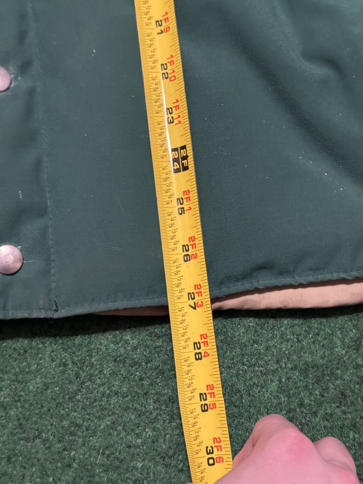 Sears Vintage Sears Down Green 70s 80s Snap Up Large Puffer Vest Size US L / EU 52-54 / 3 - 7 Thumbnail