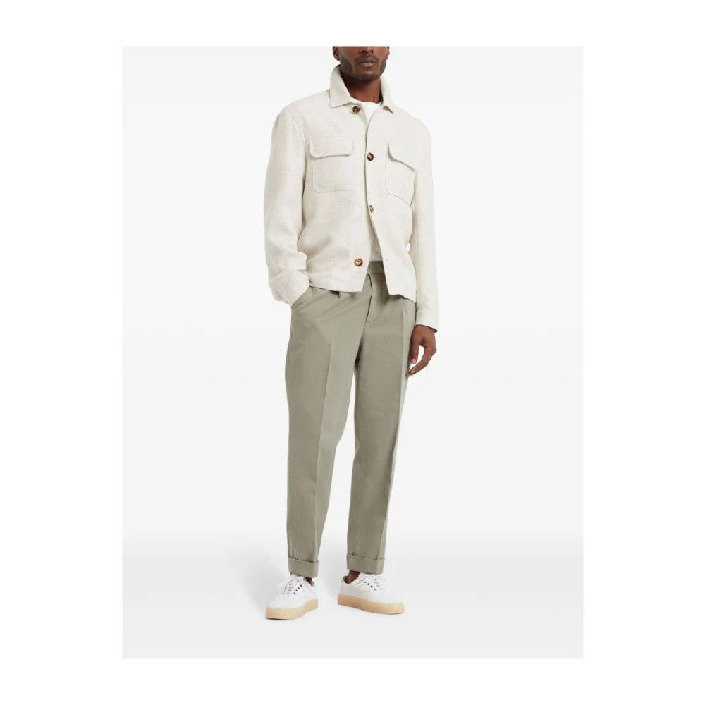 Brunello Cucinelli o1w1db10925 Pant in Bright Green Size US 38 / EU 54 - 4 Thumbnail