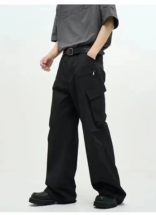 Vintage baggy cargo utility pants Size US 32 / EU 48 - 4 Thumbnail