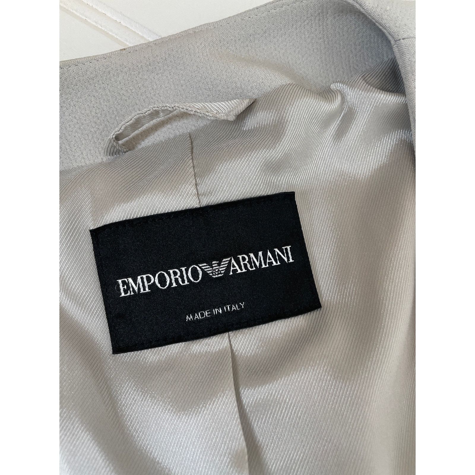Emporio Armani Emporio Armani Gray Blazer Corpcore Office Corporate 12 Size XL / US 12-14 / IT 48-50 - 5 Thumbnail