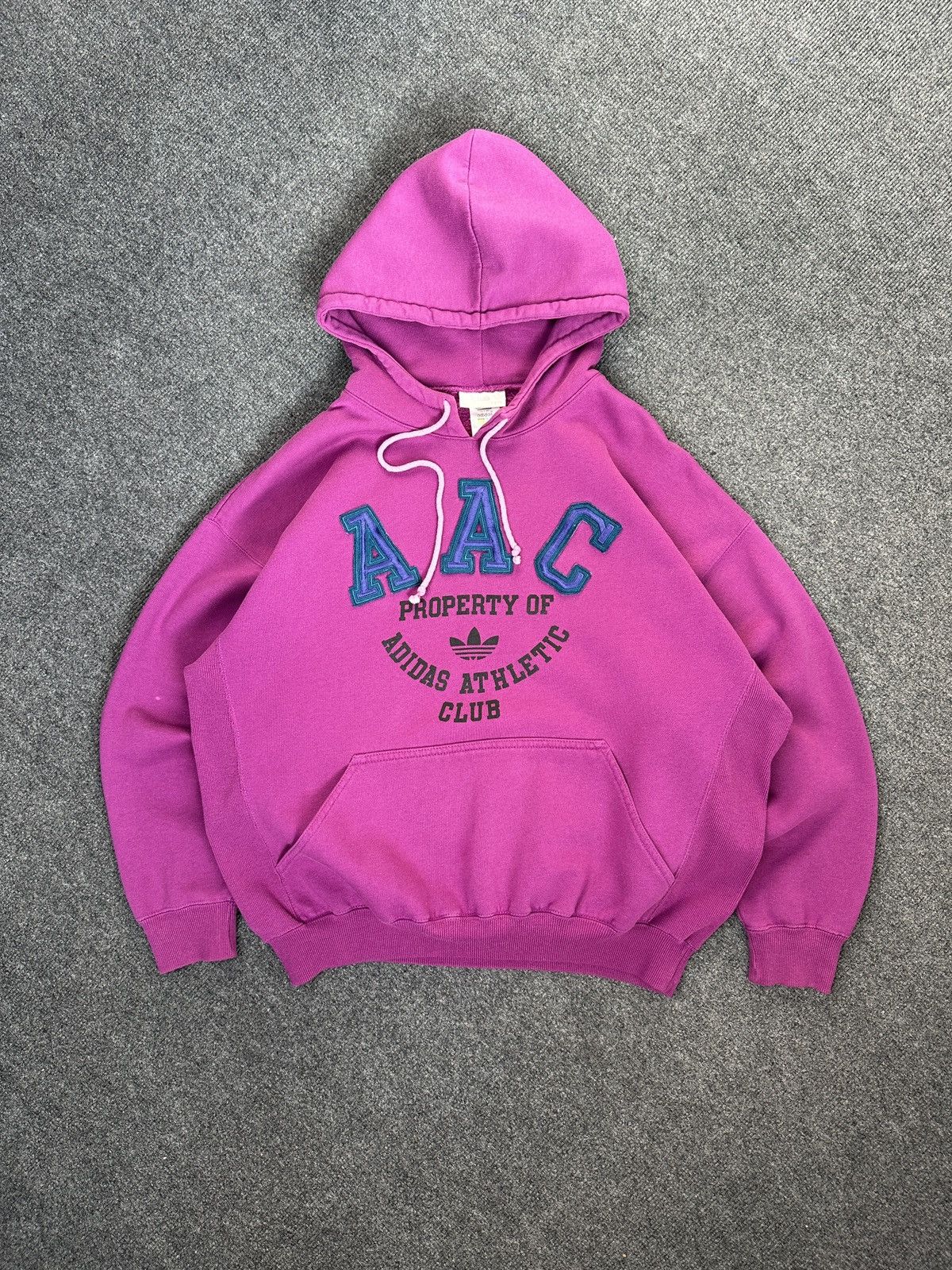 Adidas Vintage ADIDAS AAC Athletic Club Boxy Fit Hoodie size M Size US M / EU 48-50 / 2 - 1 Thumbnail