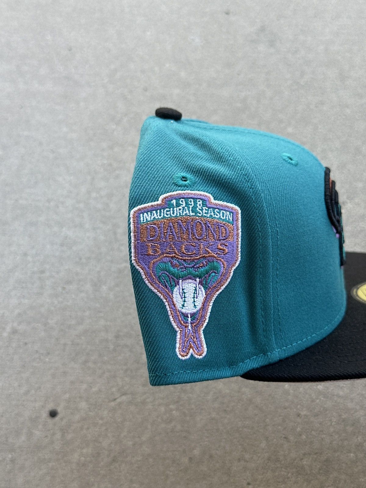 Hat Club × MLB × New Era Arizona Diamondbacks OG Copperhead Top 30 Fitted Hat 7 1/4 Size ONE SIZE - 2 Thumbnail