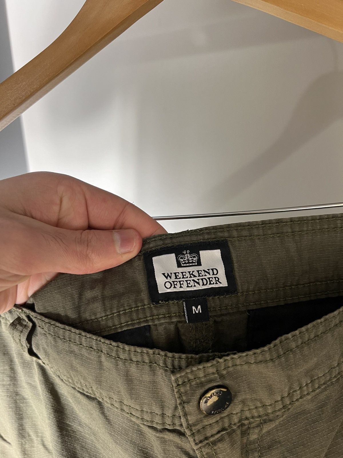 Weekend Offender VINTAGE WEEKEND OFFENDER MULTIPICKET CASUAL SHORTS Y2K 90s Size US 32 / EU 48 - 14 Thumbnail