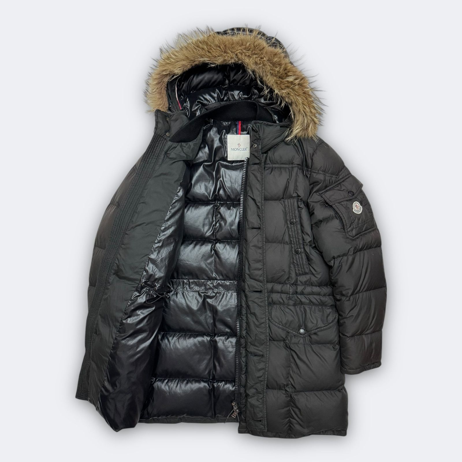 Moncler Moncler GABRIEL men’s fur parka Size US M / EU 48-50 / 2 - 3 Thumbnail