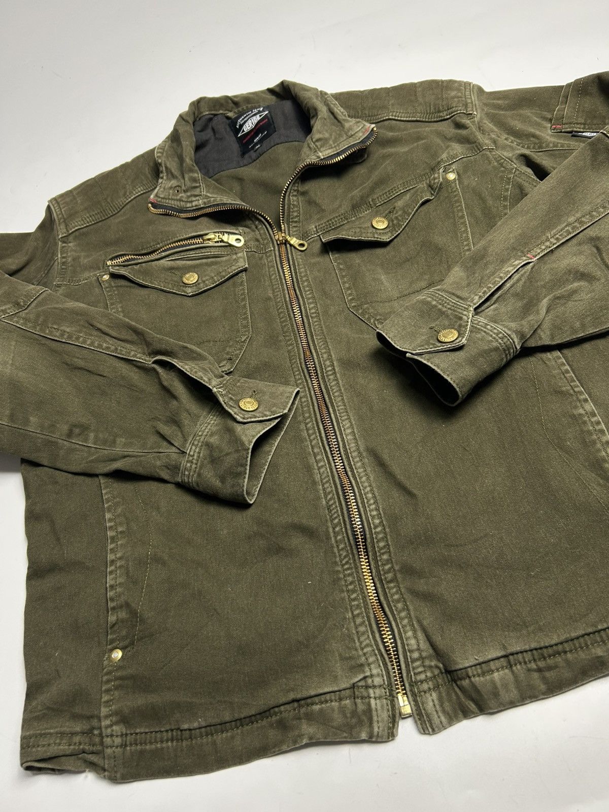 Japanese Brand GERIDE WORK ZIPPER JACKET Size US L / EU 52-54 / 3 - 2 Thumbnail