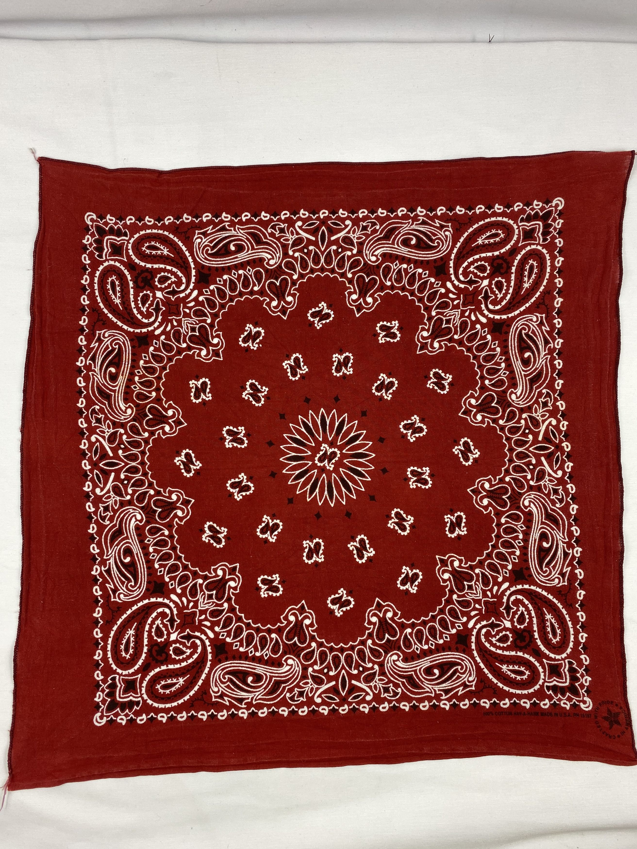 Vintage Vintage Paislee Handkerchief / Bandana / Neckerchief Size ONE SIZE - 3 Thumbnail