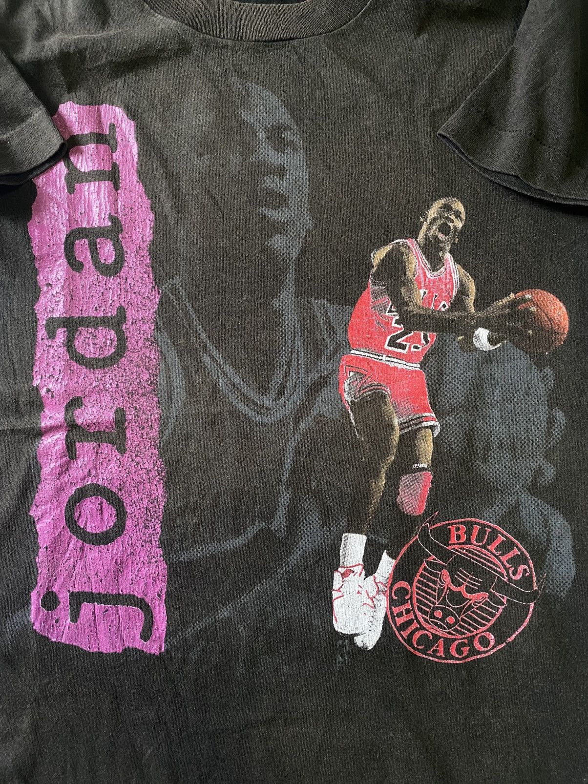 Jordan Brand Vintage Michael Jordan Chicago Bulls Salem NBA T-Shirt Size US M / EU 48-50 / 2 - 2 Thumbnail