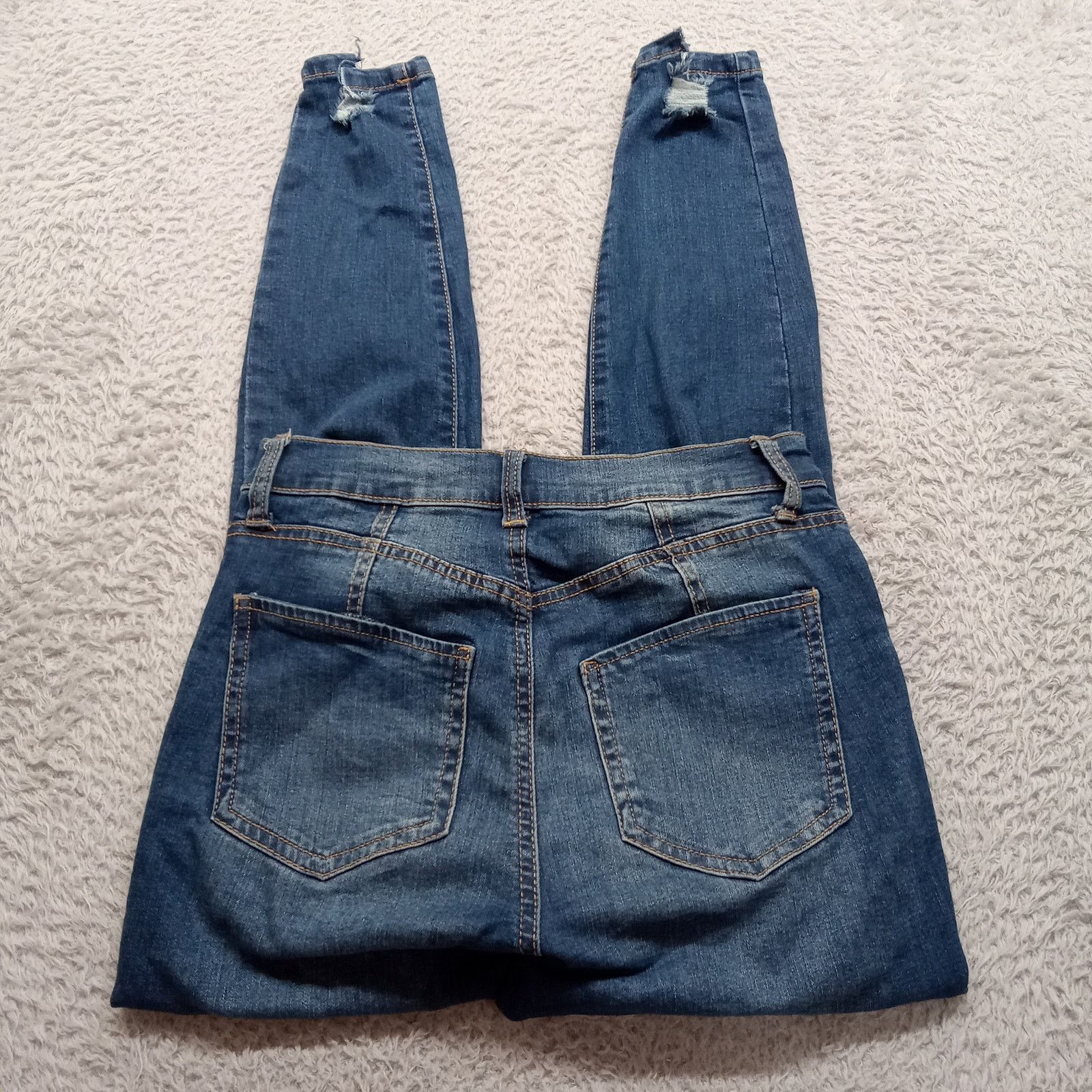 & Other Stories Celebrity Pink The Deb Jeans (28 X 27) Women's Blue Mid Rise Size 28" / US 6 / IT 42 - 3 Thumbnail