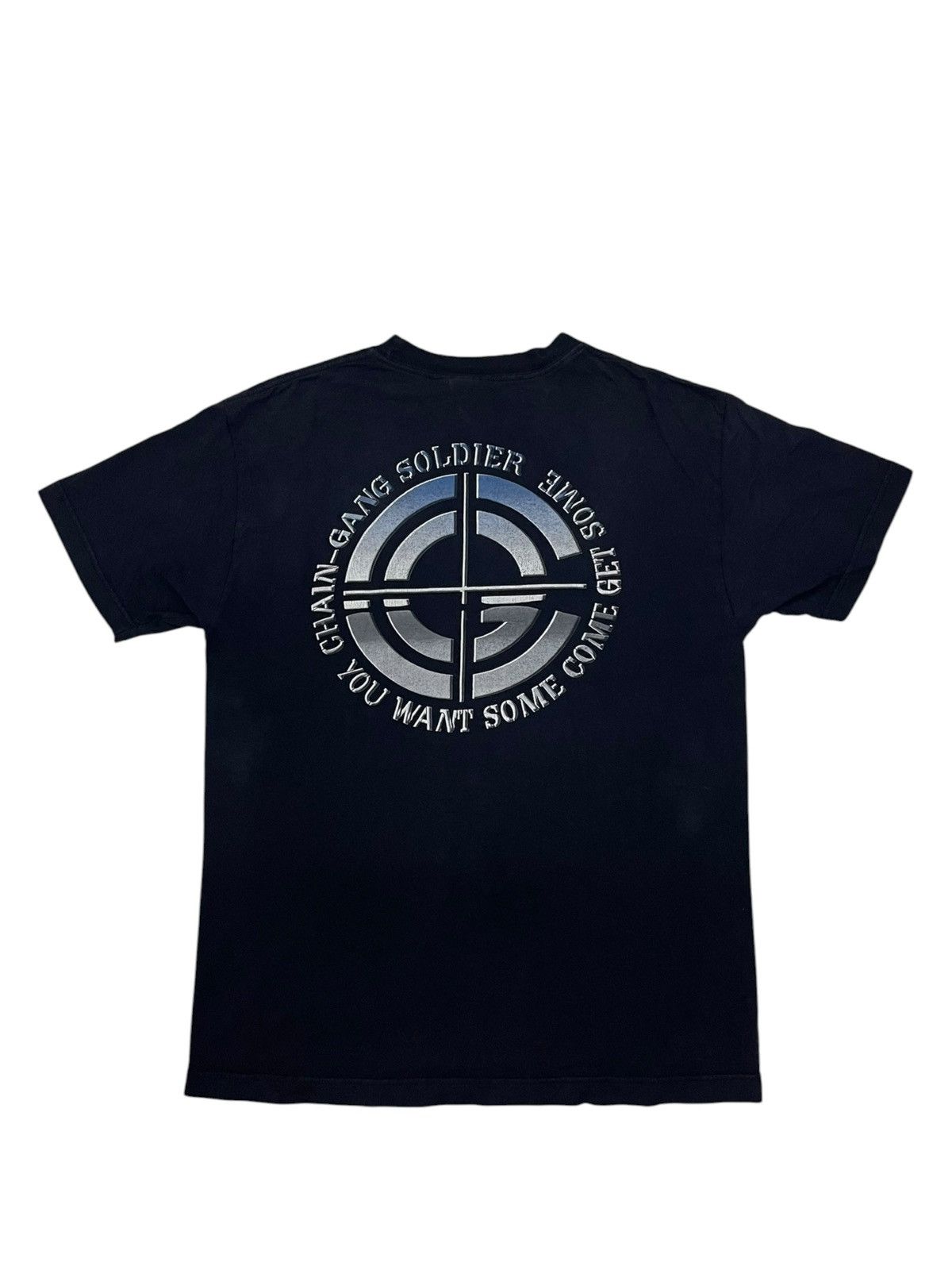 WWE Vintage Y2K Sun Faded WWE John Cena Chain-Gang Soldier Tee Size US M / EU 48-50 / 2 - 2 Thumbnail