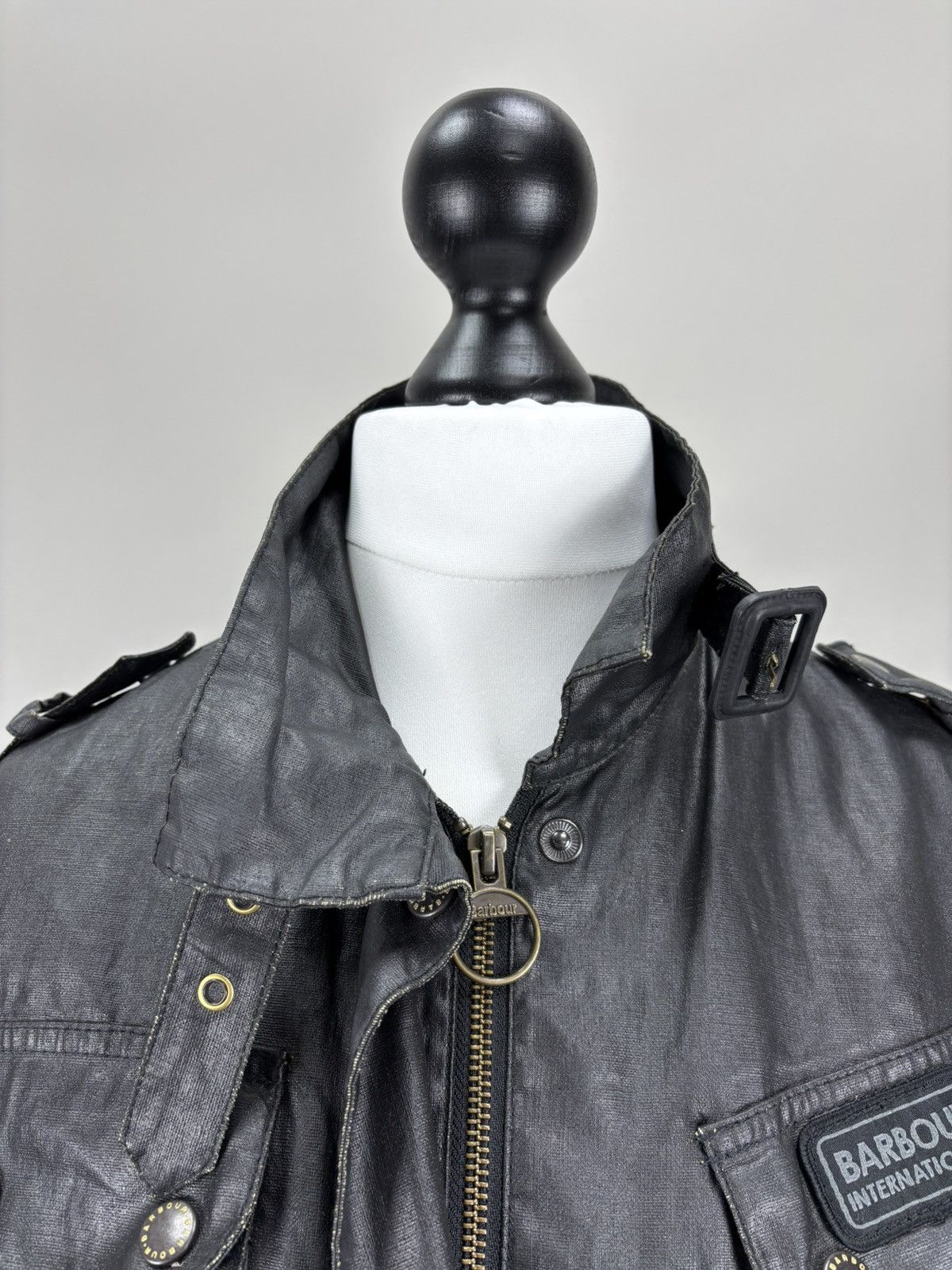 Barbour × Vintage Womens jacket Barbour Duralinen International Size 8 Size M / US 6-8 / IT 42-44 - 13 Thumbnail