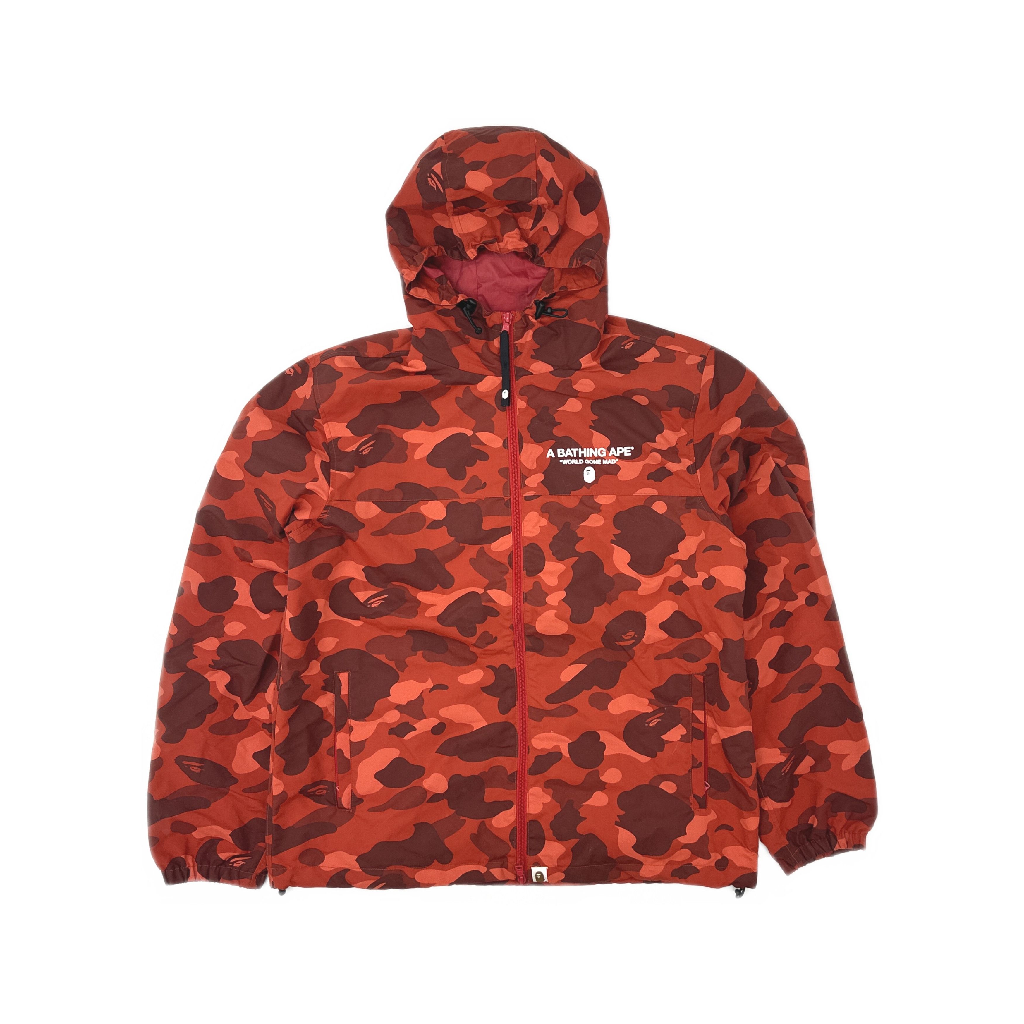 Bape A BATHING APE Red Camo Jacket Size XL Size US XL / EU 56 / 4 - 1 Thumbnail