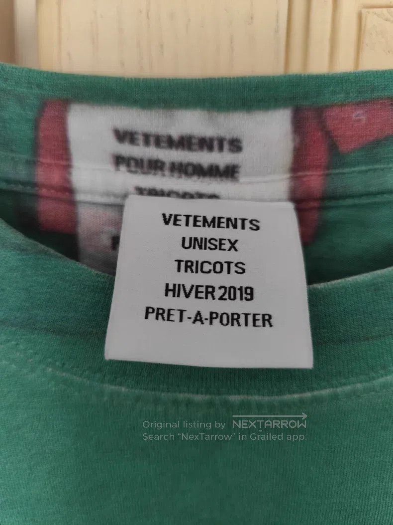 Vetements Vetements Printed short sleeves Size US XS / EU 42 / 0 - 3 Thumbnail