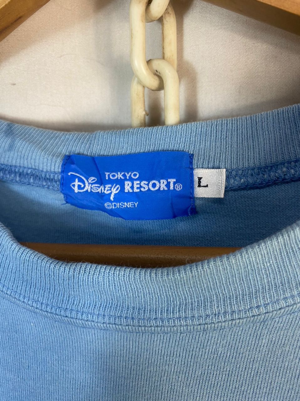 Disney × Japanese Brand Stitch overprint tshirt by Tokyo Disney resort Size US L / EU 52-54 / 3 - 4 Thumbnail