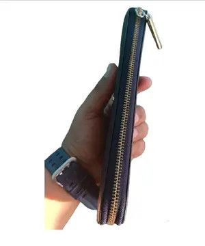Lanvin Lanvin Collection Saffiano Leather Zip-Around Long Wallet Size ONE SIZE - 3 Thumbnail