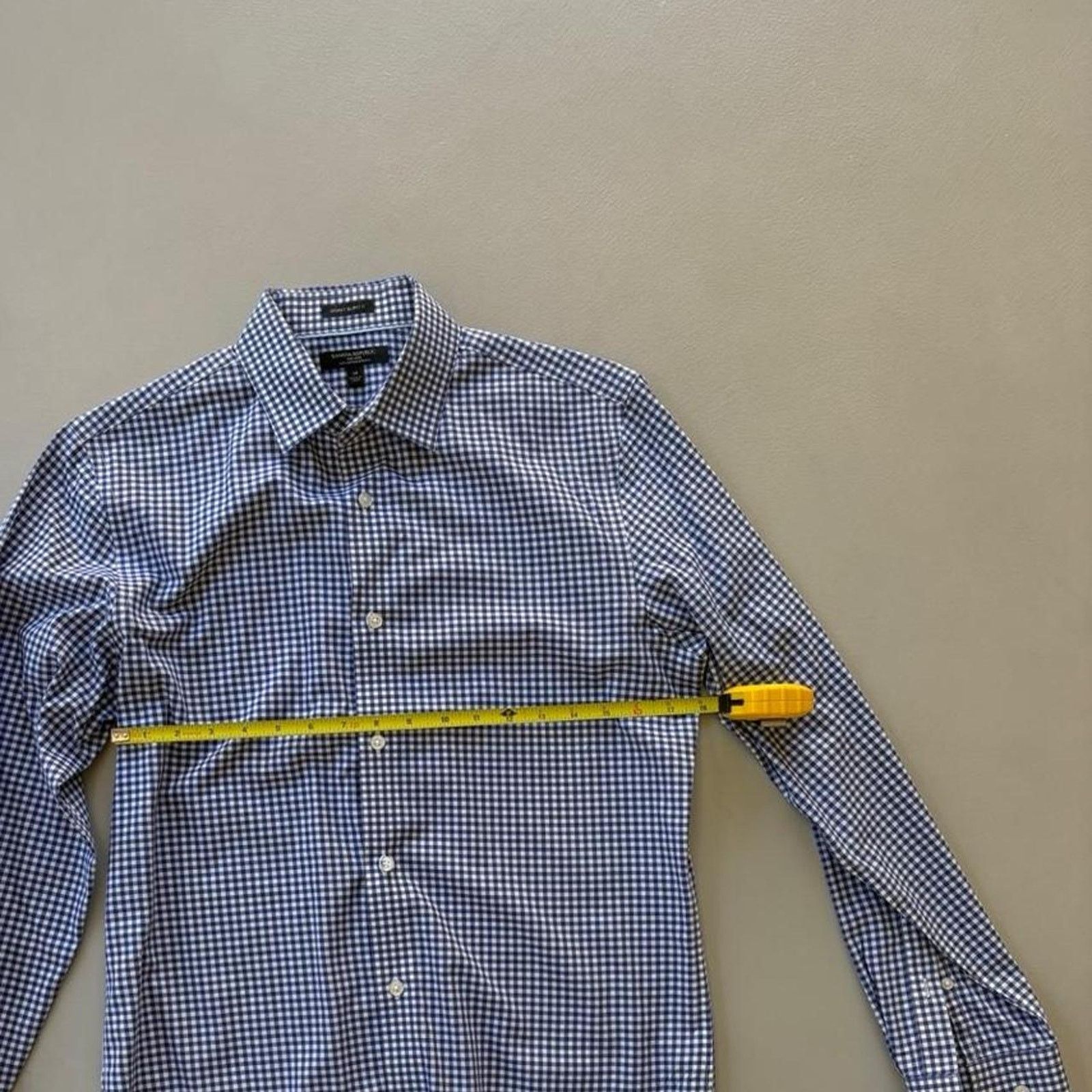 Banana Republic Banana republic plaid gingham button up shirt Size US M / EU 48-50 / 2 - 3 Thumbnail