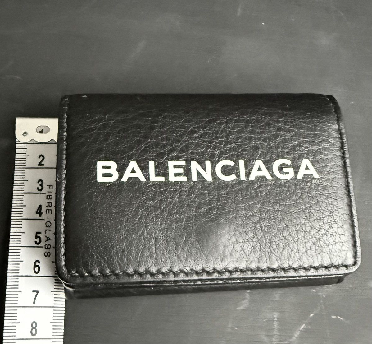 Balenciaga Balenciaga Spellout Compact Trifold Wallet Size ONE SIZE - 15 Thumbnail
