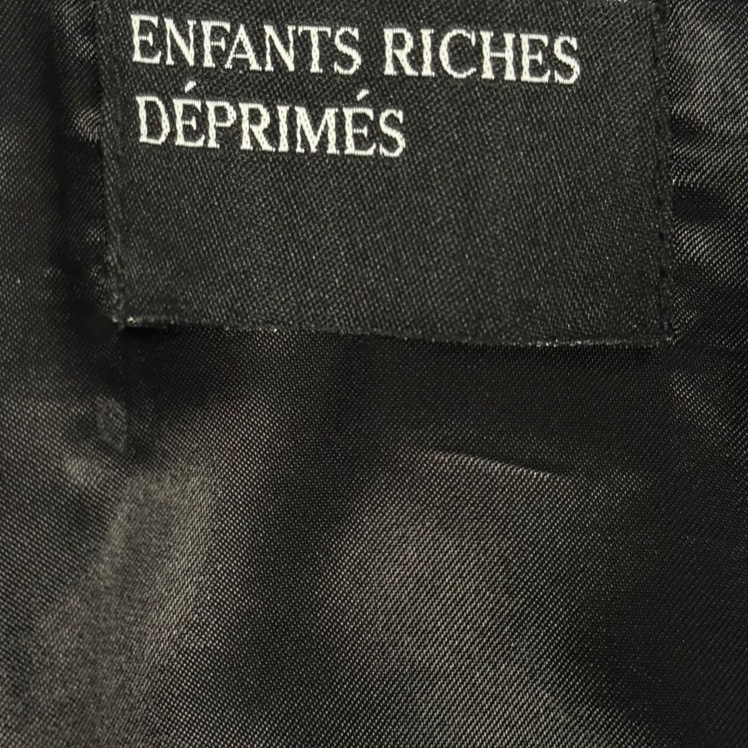 Enfants Riches Deprimes ERD Shooting Gallery Leather Biker Jacket FW22 Size US S / EU 44-46 / 1 - 4 Thumbnail