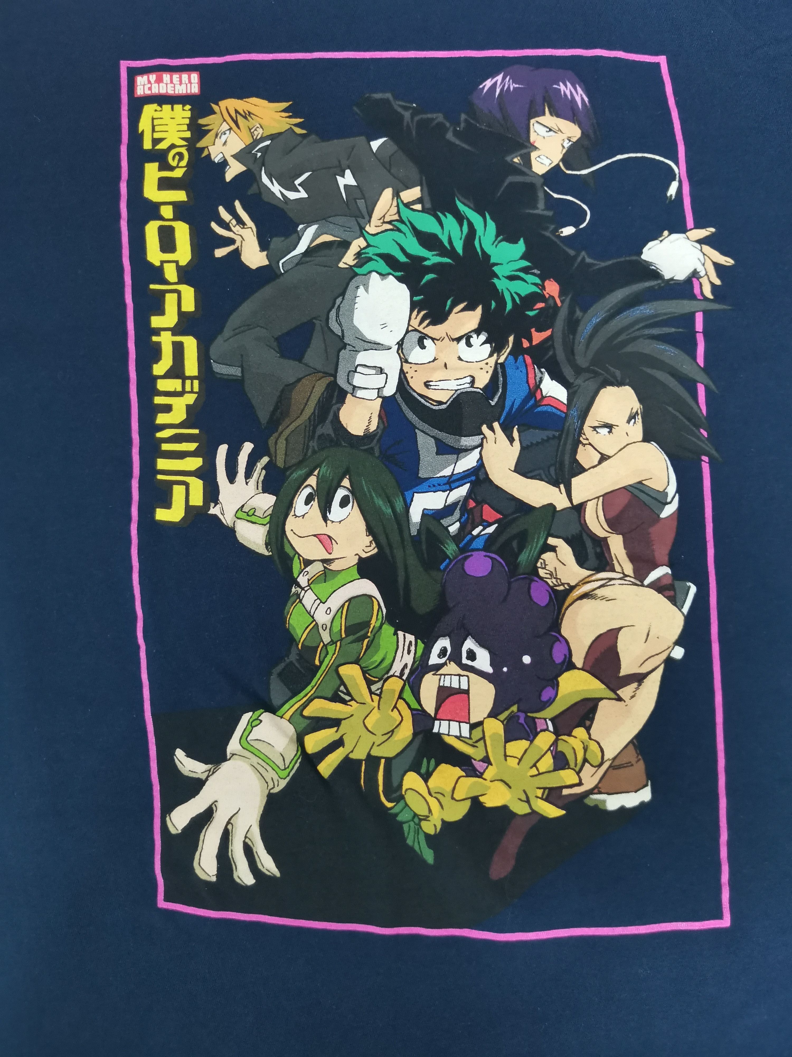 Anime My Hera Academia Japan Anime Tee Akira Bleach Devilman Size US S / EU 44-46 / 1 - 1 Thumbnail