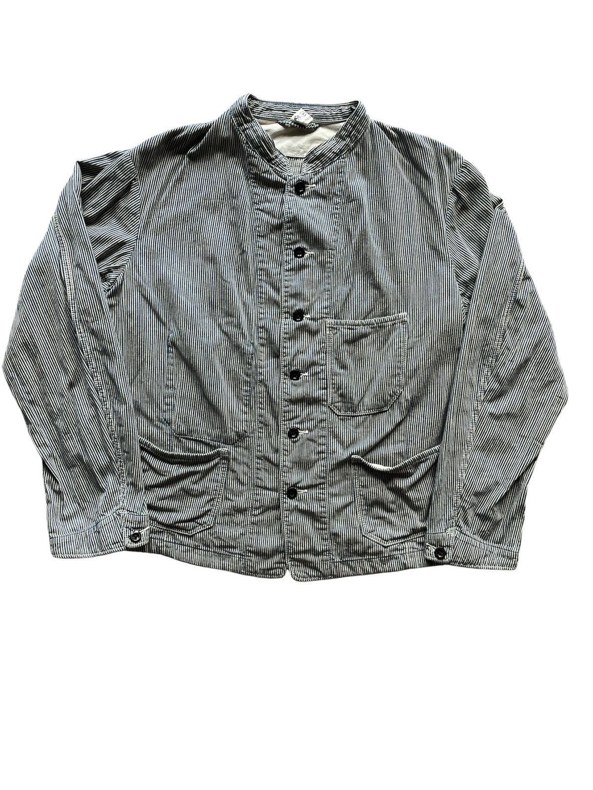 45rpm Vintage Yuki Cotton By 45Rpm Hickory Stripes Jacket Size US M / EU 48-50 / 2 - 1 Thumbnail