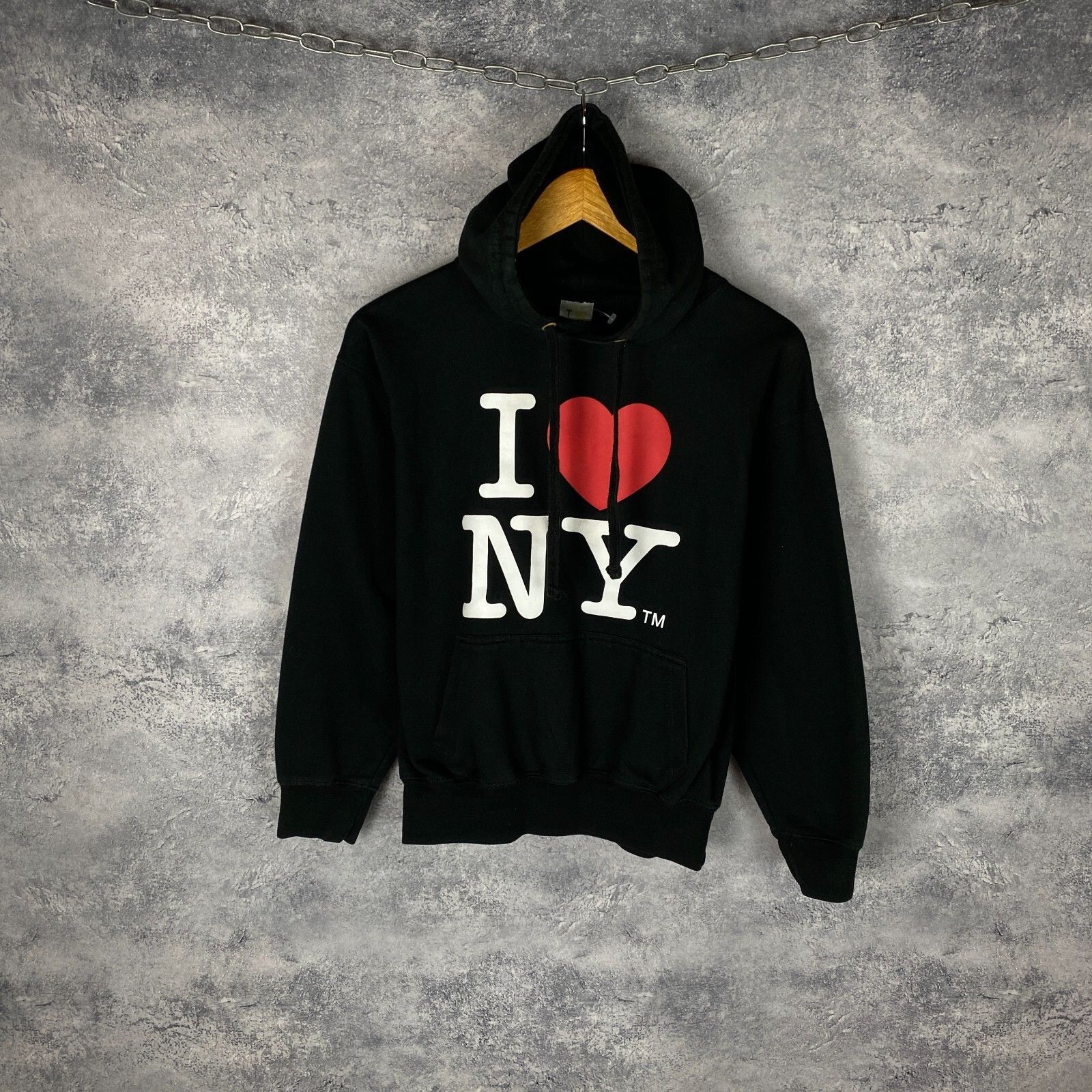 I Love NY I Love NY Hoodie Men's Size S Black Long Sleeve ` Size US S / EU 44-46 / 1 - 1 Thumbnail